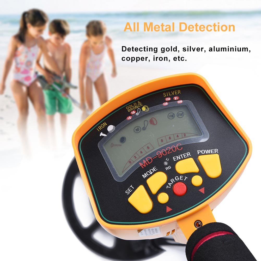 Metal Detector for Adults Professional, 3-10ft Detection Depth High Sensitivity Water Detection Gold Detector with LCD Display Underwater Scanner