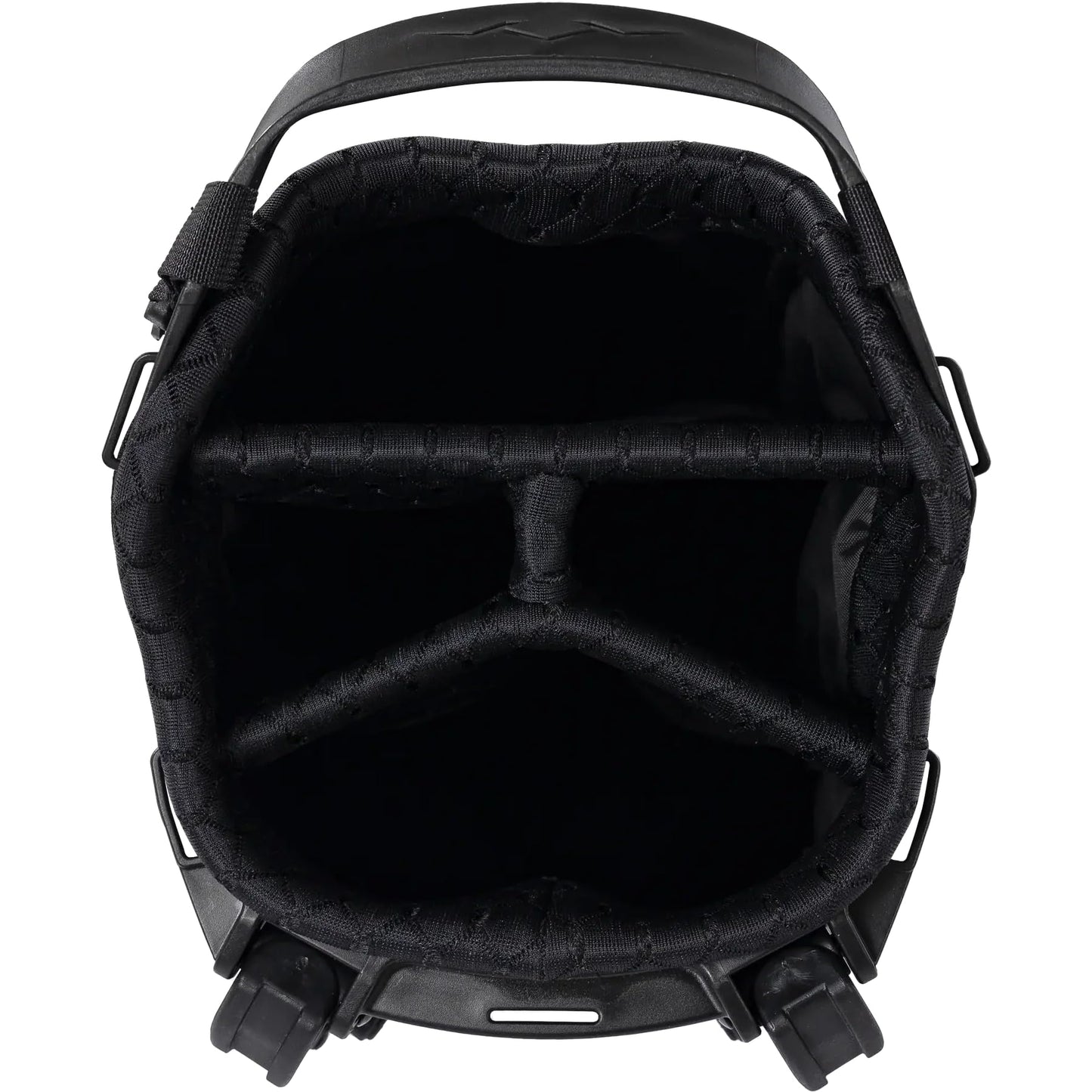 Sun Mountain Men's Eclipse 2.5 LS Lightweight Stand Golf Bag 4-Way Top - 8 Pockets, X Fit Dual Strap System, Push & Electric Cart Compatible Compression Base, 2025 Model - Black