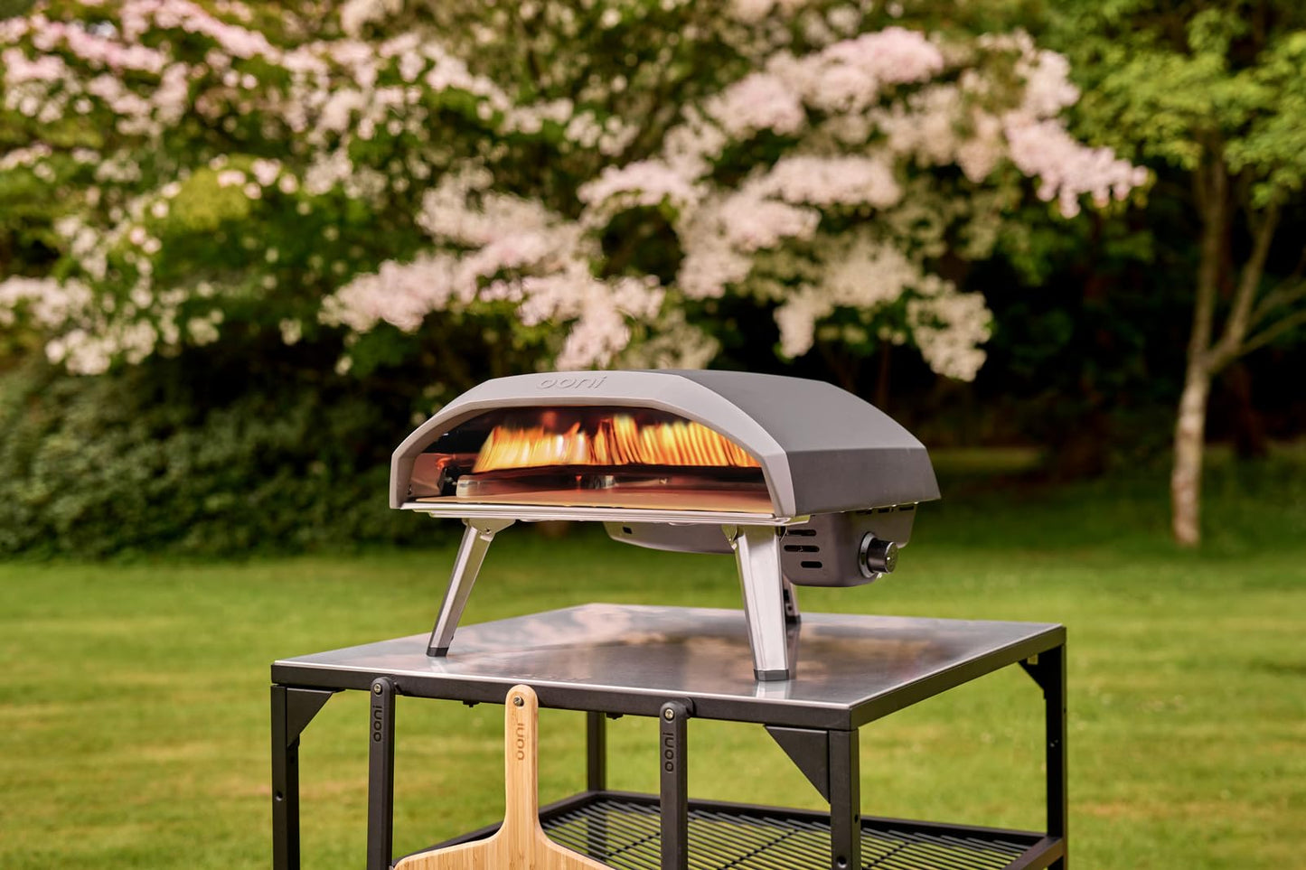 Ooni Koda 16 Outdoor Gas Pizza Oven Bundle - Includes Pizza Oven Cover, Oven Brush and Infrared Thermometer
