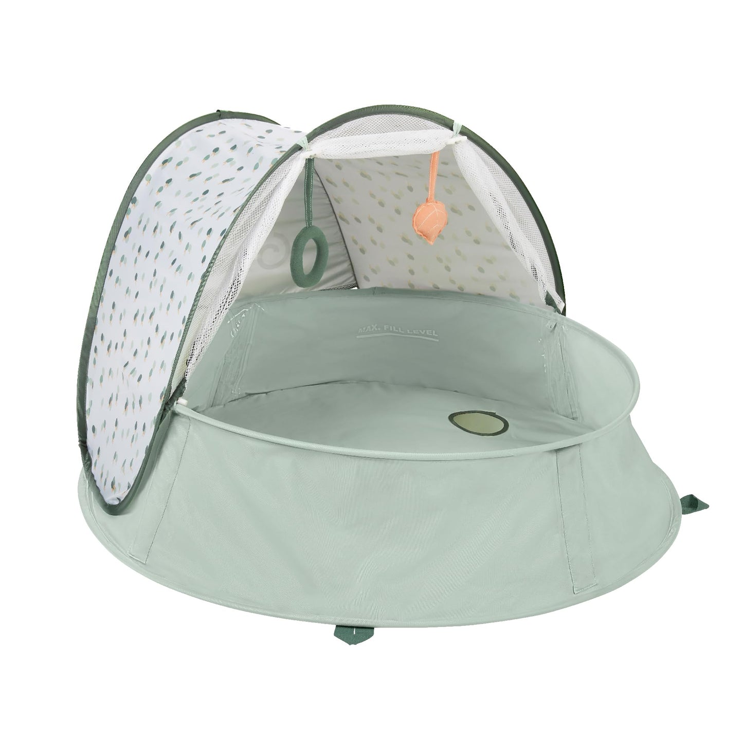 Babymoov Aquani 3-in-1 Infant & Baby Beach Tent & Pool, UV Protection Sunshade, Pop-Up Play Area & Portable Outdoor Paddling Pool, Provence