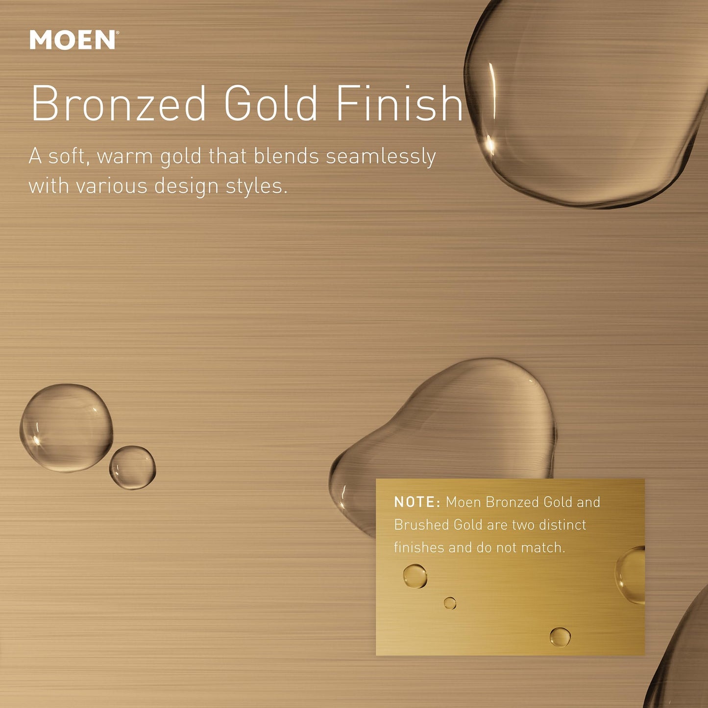 Moen Nolia Brushed Gold Kitchen Faucet with Soap Dispenser, Pull Down Sprayer with Power Boost, Transitional High Arc Kitchen Faucet, One-Handle Easy Installation, 87071BZG