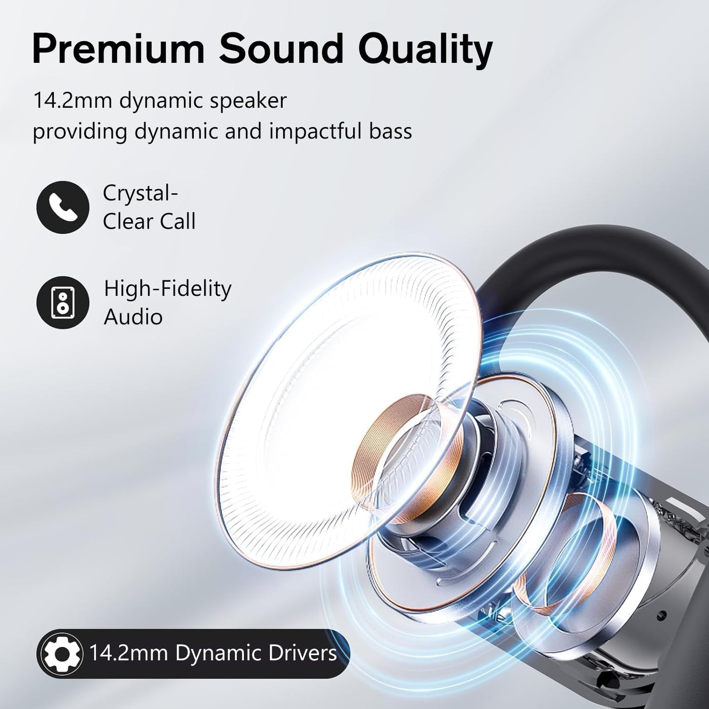 Ai Translation Earbuds No Subscription Real Time 2025 Upgrade, Translator Earbuds 3 in 1, 144 Languages Translating Headphone Fit iOS and Android, AI Noise Reduction, Free Forever(Dark Grey)