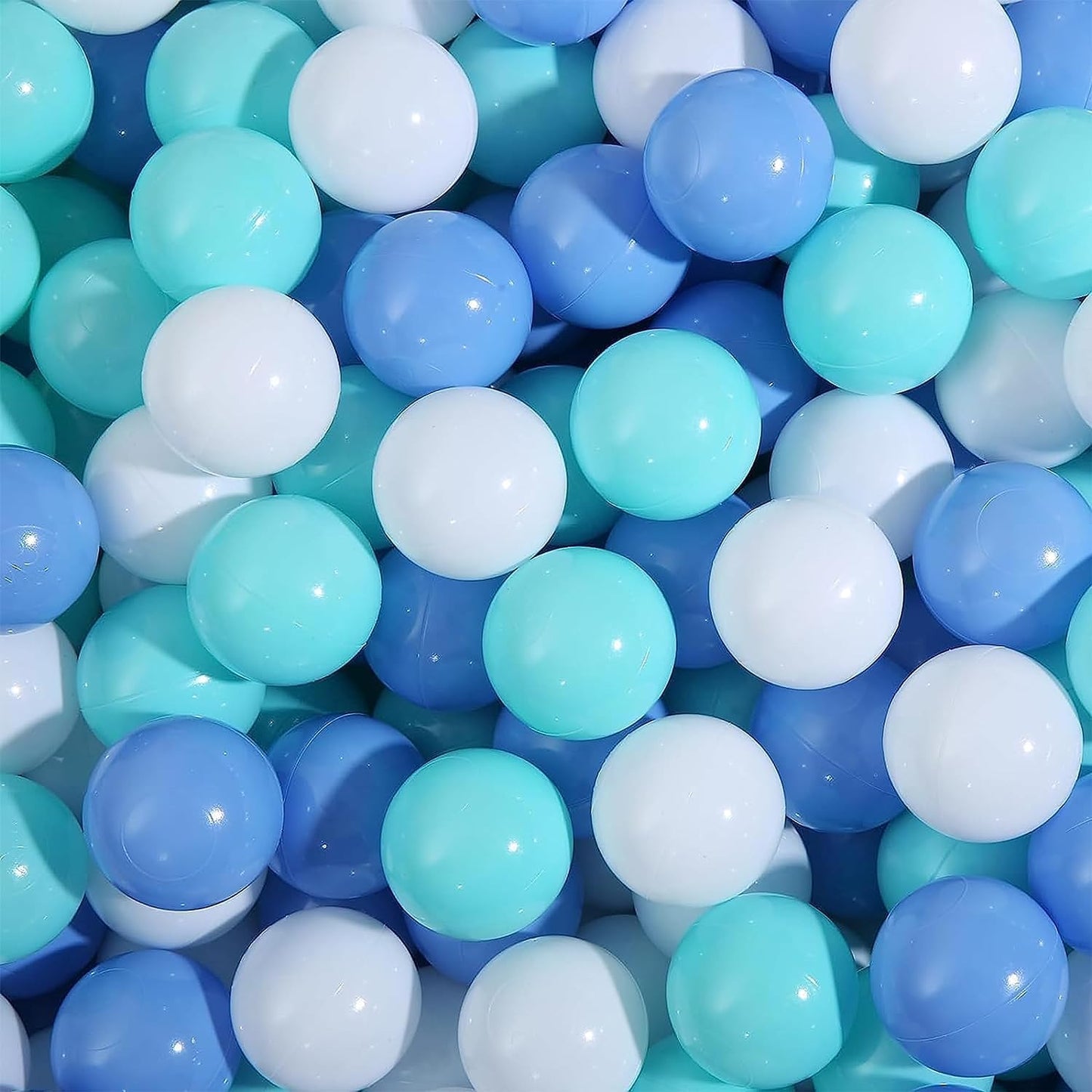 STARBOLO Ball Pit Balls- 100 200 500pcs Phthalate Free BPA Free Non-Toxic Crush Proof Play Balls Play Balls for Toddlers Kids Play Tent Pool Playhouse Playpen Party Decoration.