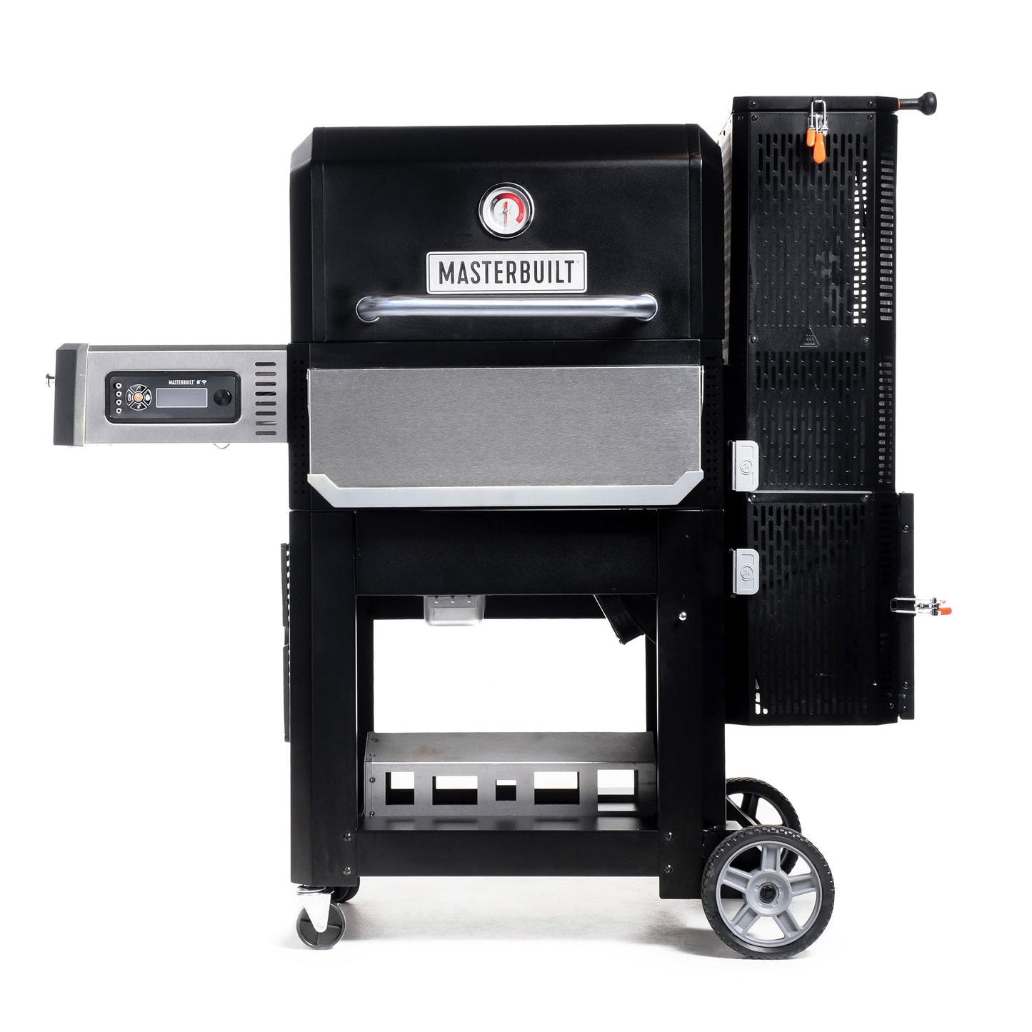 Masterbuilt® Gravity Series® 800 Digital Charcoal Grill, Griddle and Smoker with Digital Control, App Connectivity and 800 Cooking Square Inches in Black, Model MB20040221