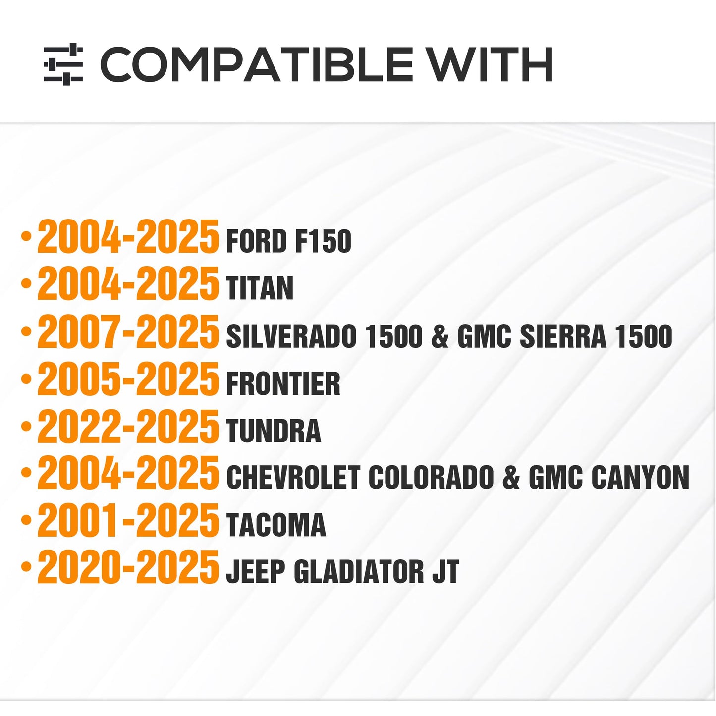 YZONA Truck Bed Rack 55.7”-66” Adjustable Cross Bar Compatible with Ford F150/ Titan/Silverado 1500 & GMC Sierra 1500/ Frontier/Toyota Tundra/Tacoma/Gladiator JT/Chevy Colorado & GMC Canyon