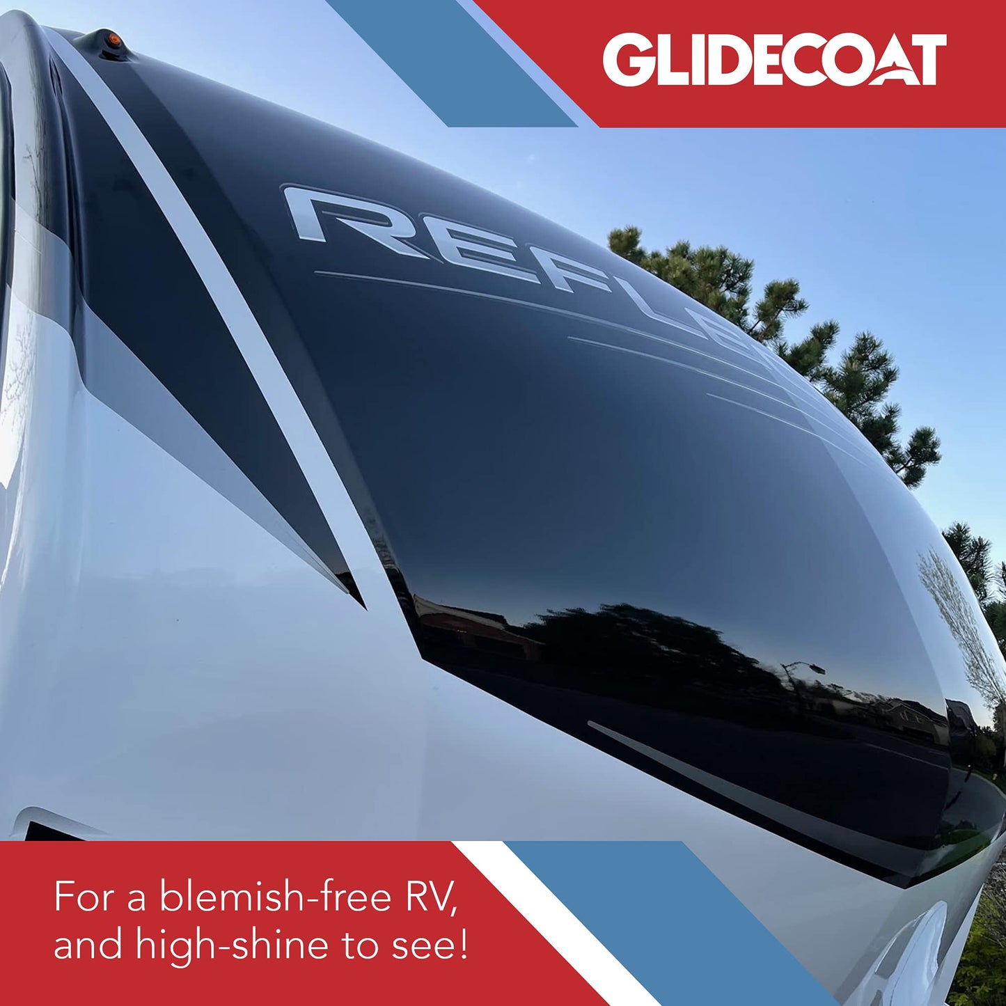 Glidecoat RV Ceramic Coating - 250ml - Wax Alternative for Campers, Travel Trailers & 5th Wheels - Up to 2 Years UV Protection, Super Hydrophobic Surface Repels Contaminants, Better-than-new Shine