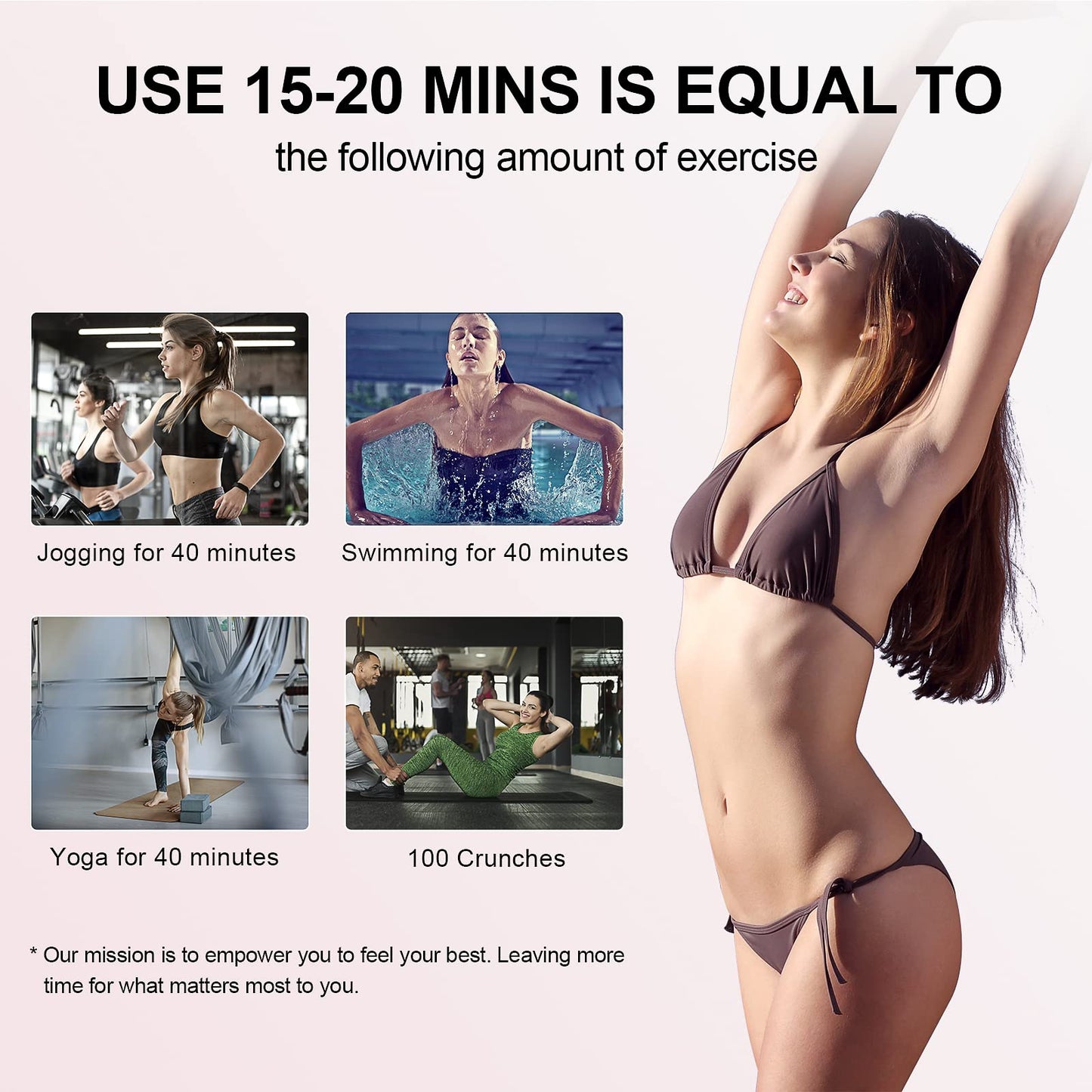 MEIQIER sens for Improvement in The Appearance of Cellulite Device Cellulite Massager Radio Frequency, White