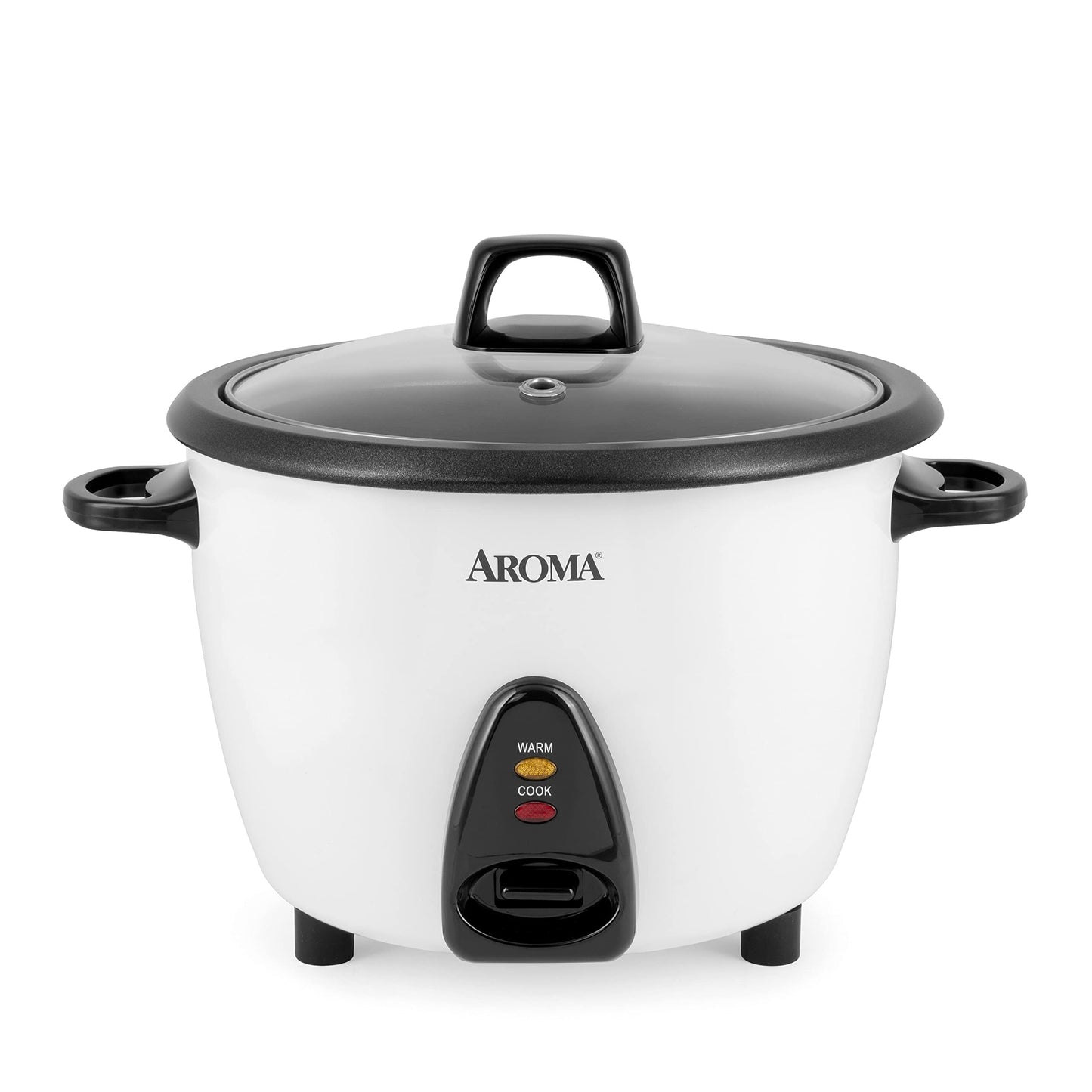Aroma Housewares 60-Cup (Cooked) (30-Cup UNCOOKED) Commercial Rice Cooker, Stainless Steel Exterior (ARC-1130S) & ARC-360-NGP 20-Cup Pot-Style Rice Cooker & Food Steamer, White