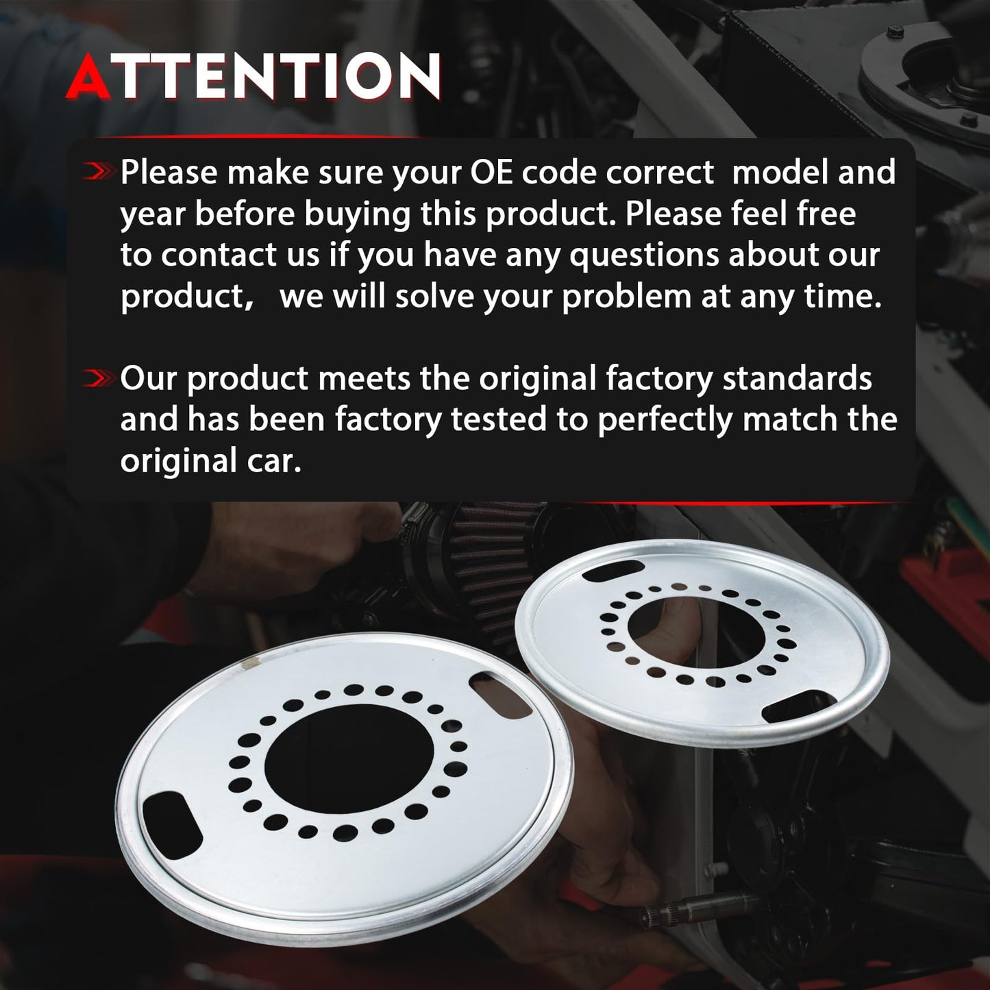 Merautop SJ 22.5 Drive Axle Wheel Balancer 600-640 Compatible with Heavy Duty Trucks Bus/Motorhome Dual Wheel Set 2PCS