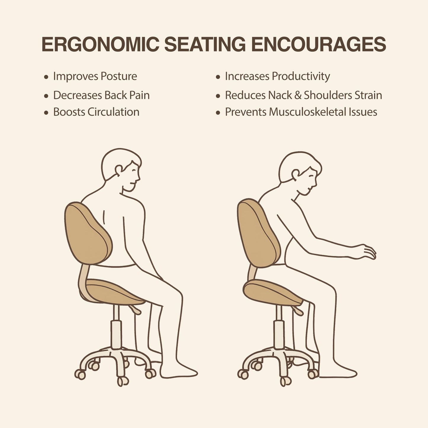 DR.LOMILOMI Pneumatic Swivel Rolling Saddle Chair with Wheels and Ergonomic Back Support for Hair Stylist, Dental Hygienist, Hygienic Clinic, Spa, Massage, Home, Office - 510 KOA (Black, Standard)