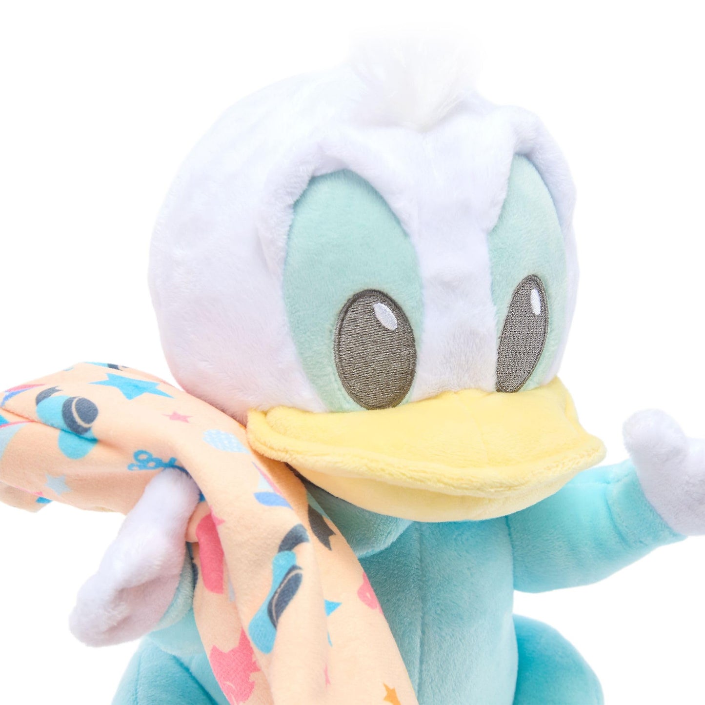 Disney Store Official Donald Duck Plush with Blanket Pouch - Disney Babies Plushy in Baby Swaddle - Toy for Those who Love Plush Figure Toys, Cute Plushies, & Baby Stuffed Animals - Small - 11"