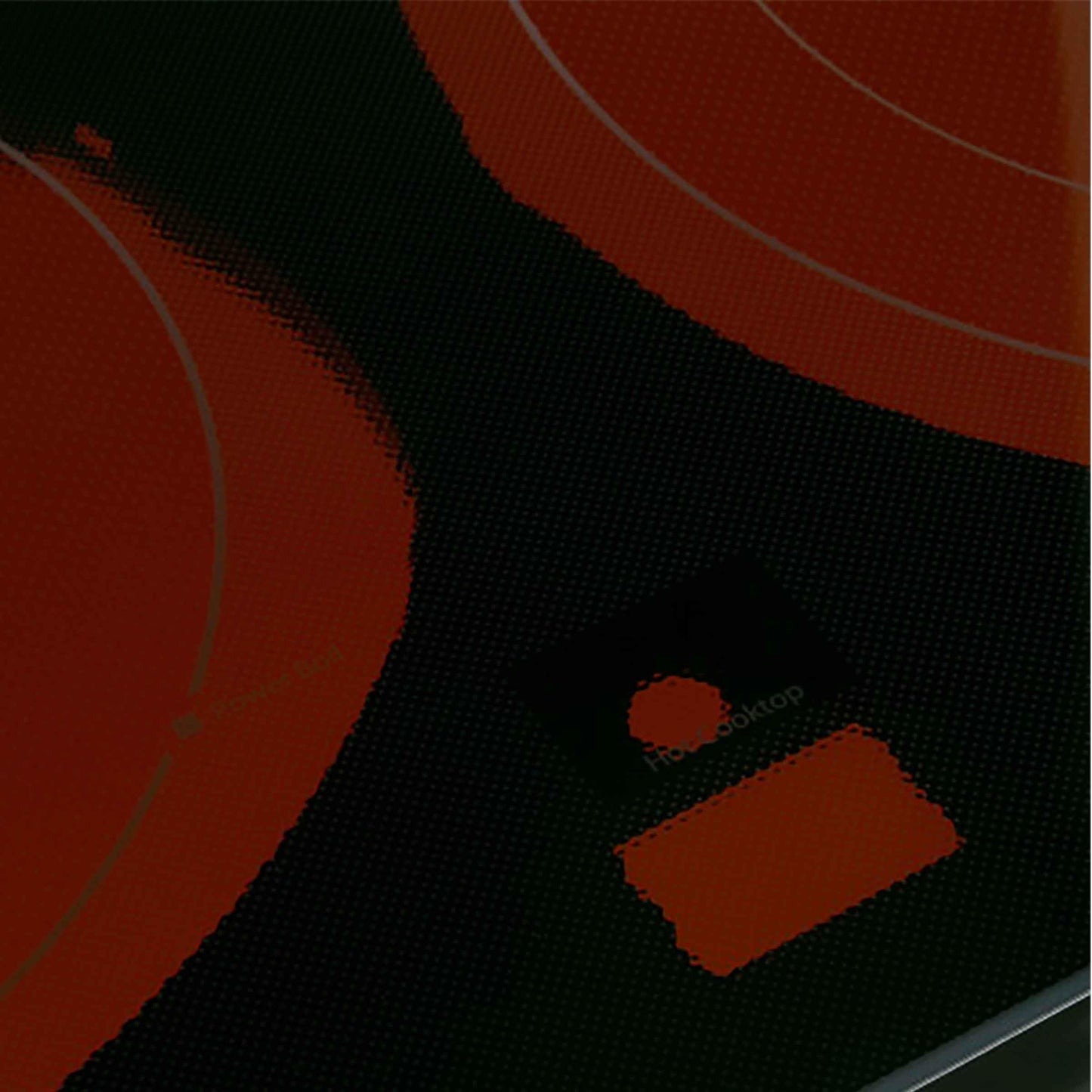 GE WB62X25972 Range Main Top, Glass Cooktop, Black (Replaces: WB62X20857)