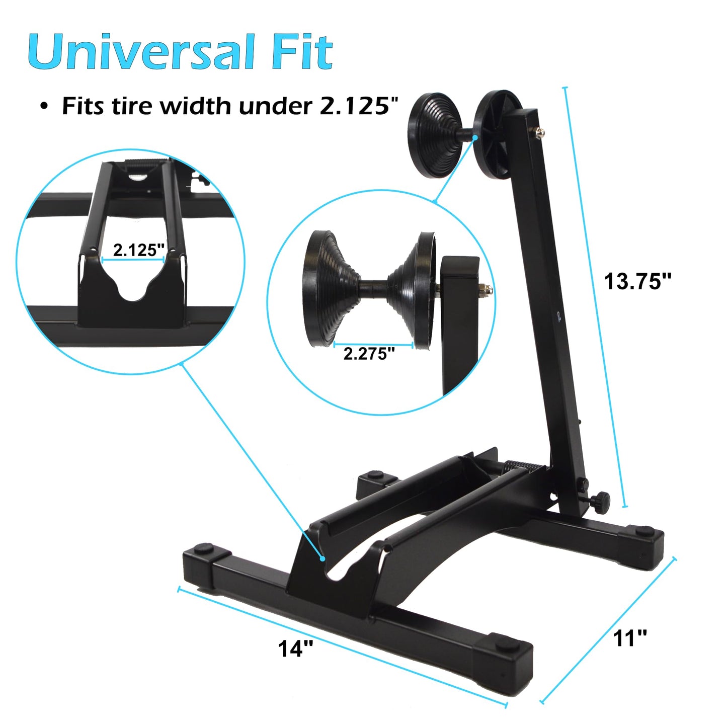 Lumintrail Portable Mini Bike Pump, Indoor Compact Bike Stand for Garage on Floor, and Lumintrail 42-Piece Mountain, Dirt, and Road Bike Repair Tools Kit Bundle