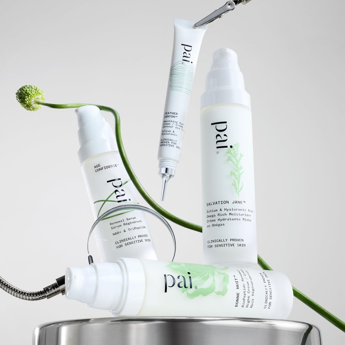 Pai Skincare - Age Confidence Renewal Serum with NAD+ and TriPeptide | Natural, Vegan, Sensitive Skincare (1 fl oz | 30 ml)