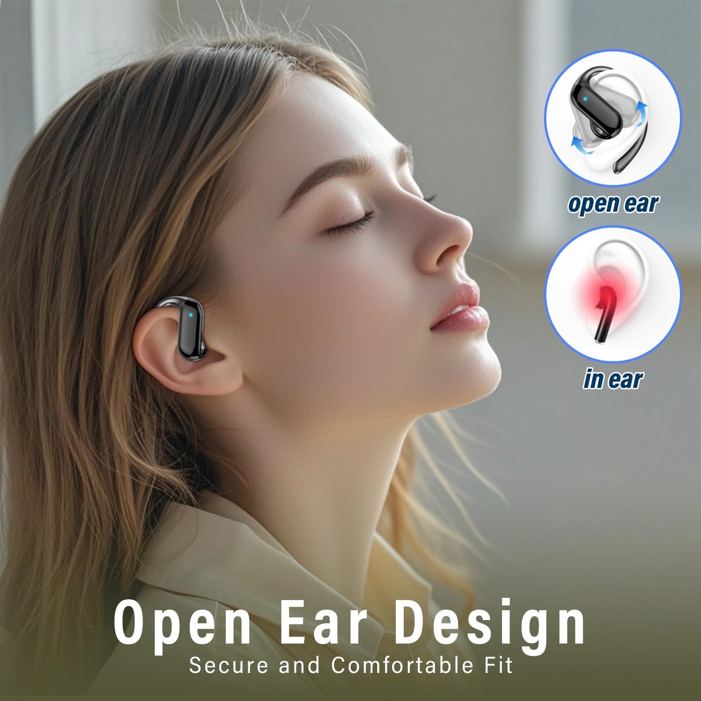 Ai Translation Earbuds Real Time,3-in-1 Buletooth 5.4 Translator Earbuds with 164 Languages/6 Translation Modes,No Subscription Required Translatior Headphones,32H Audifonos Traductores Inglés Español