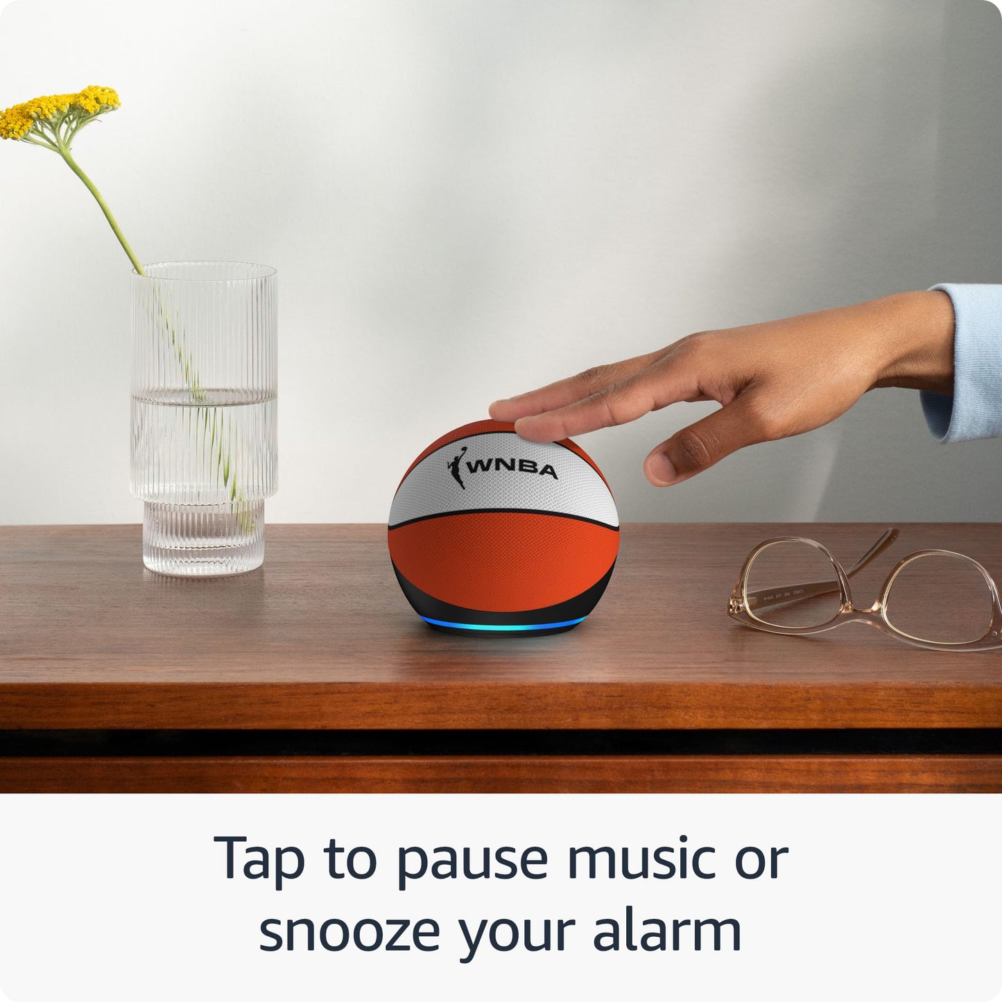 Echo Dot (newest model) | Officially Licensed WNBA Limited-Edition