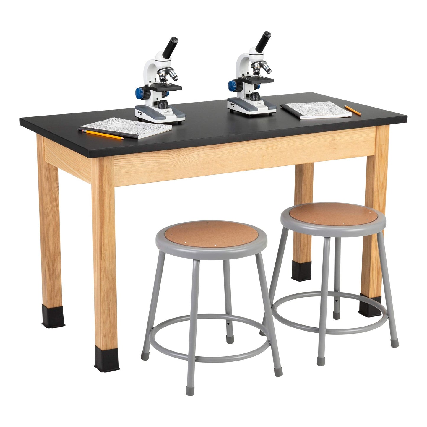Learniture Science Lab Table w/Chemical Resistant Top (24" W x 48" L)