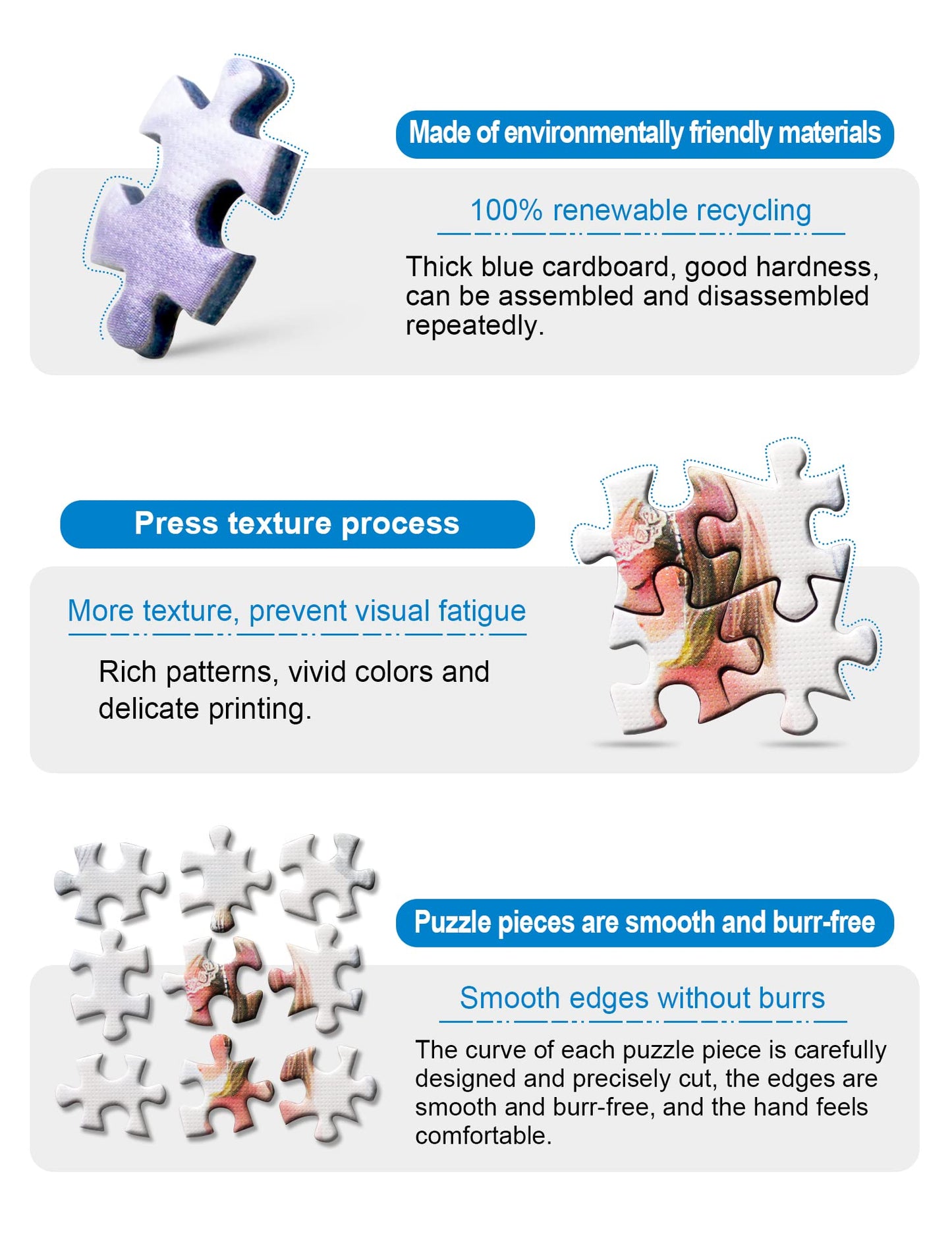 Mini Jigsaw Puzzles for Adults (4 Packs) Double-Sided Puzzle with Reference Blueprint, Micro Puzzle, Comes with Tweezers for Small Puzzles, Suitable As a Gift (4 pcak -1)