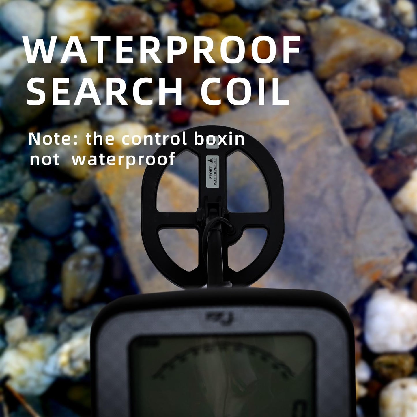 Professional Metal Detector for Adults - High Precision LCD Display, Waterproof, 5 Working Modes, Adjustable Aluminum Alloy Stem, for Gold, Silver, Treasure Hunting, Gardening, Outdoor Exploration