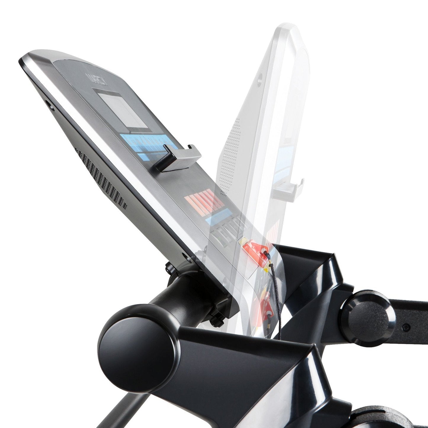 Marcy Easy Folding Motorized Treadmill/Pre Assembled Electric Running Machine JX-651BW black 30.00 x 66.00 x 126.00"