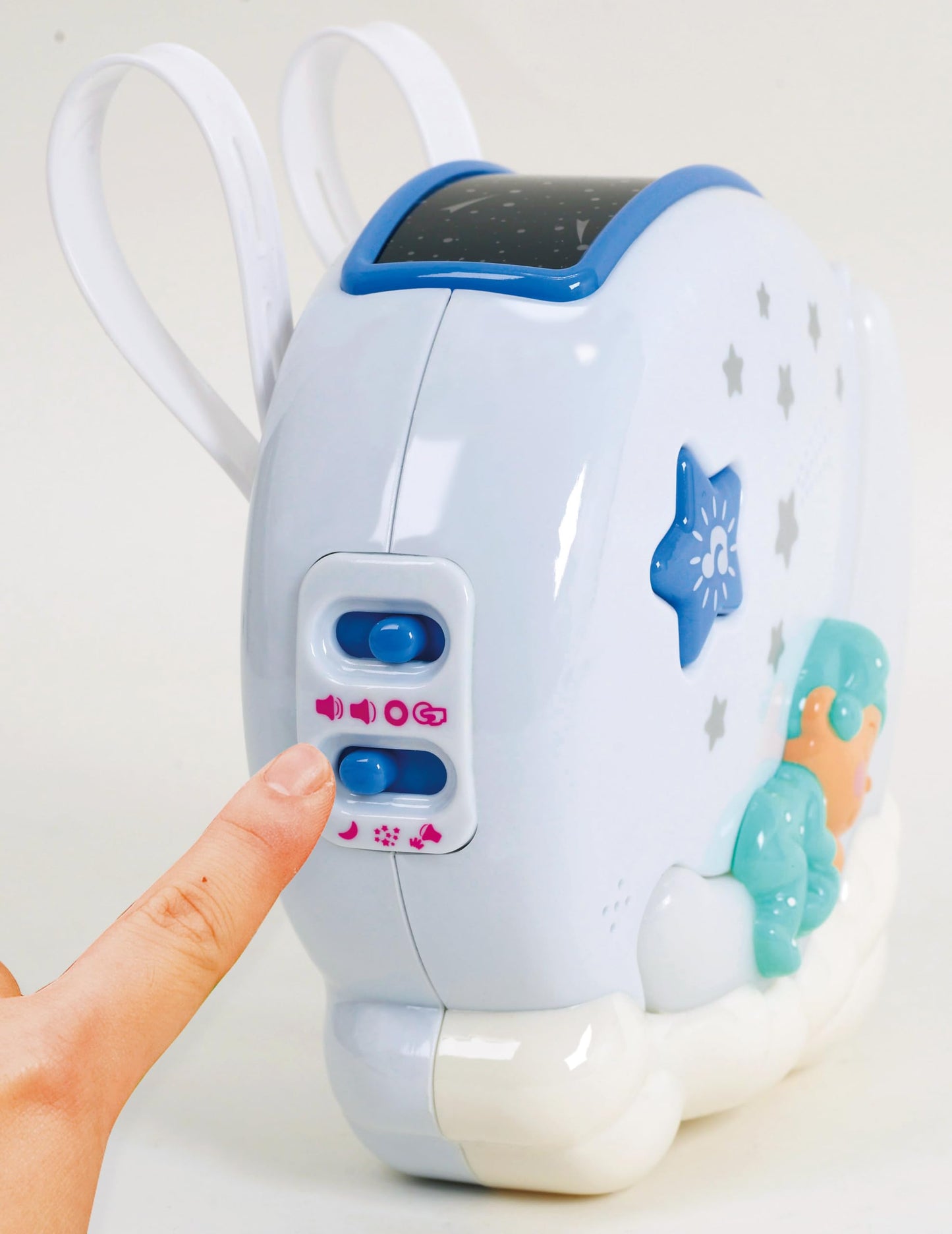 Play Lullaby Dream Light - Blue | Night Light for Kids Room with Sound Machine | Portable Sound Sleeping Lamp for Baby and Toddler Boys & Girls