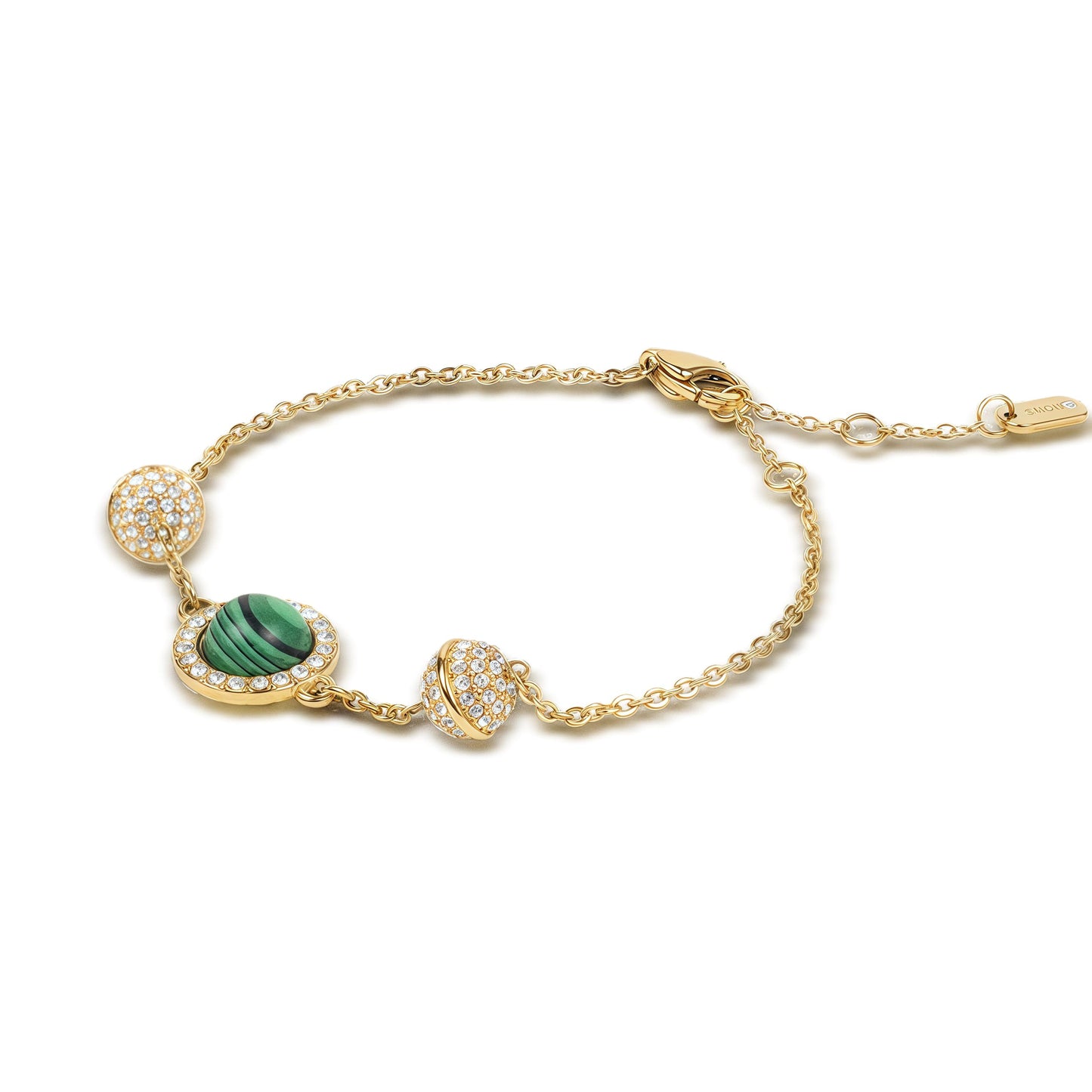 THCN Women's Gold Watch & Bracelets Set, Ladies Dainty Watches Jewelry for Women with Crystal Bezel & Adjustable Bracelets, Luxury Jewelry Gift Set (Gold, Set of 3)