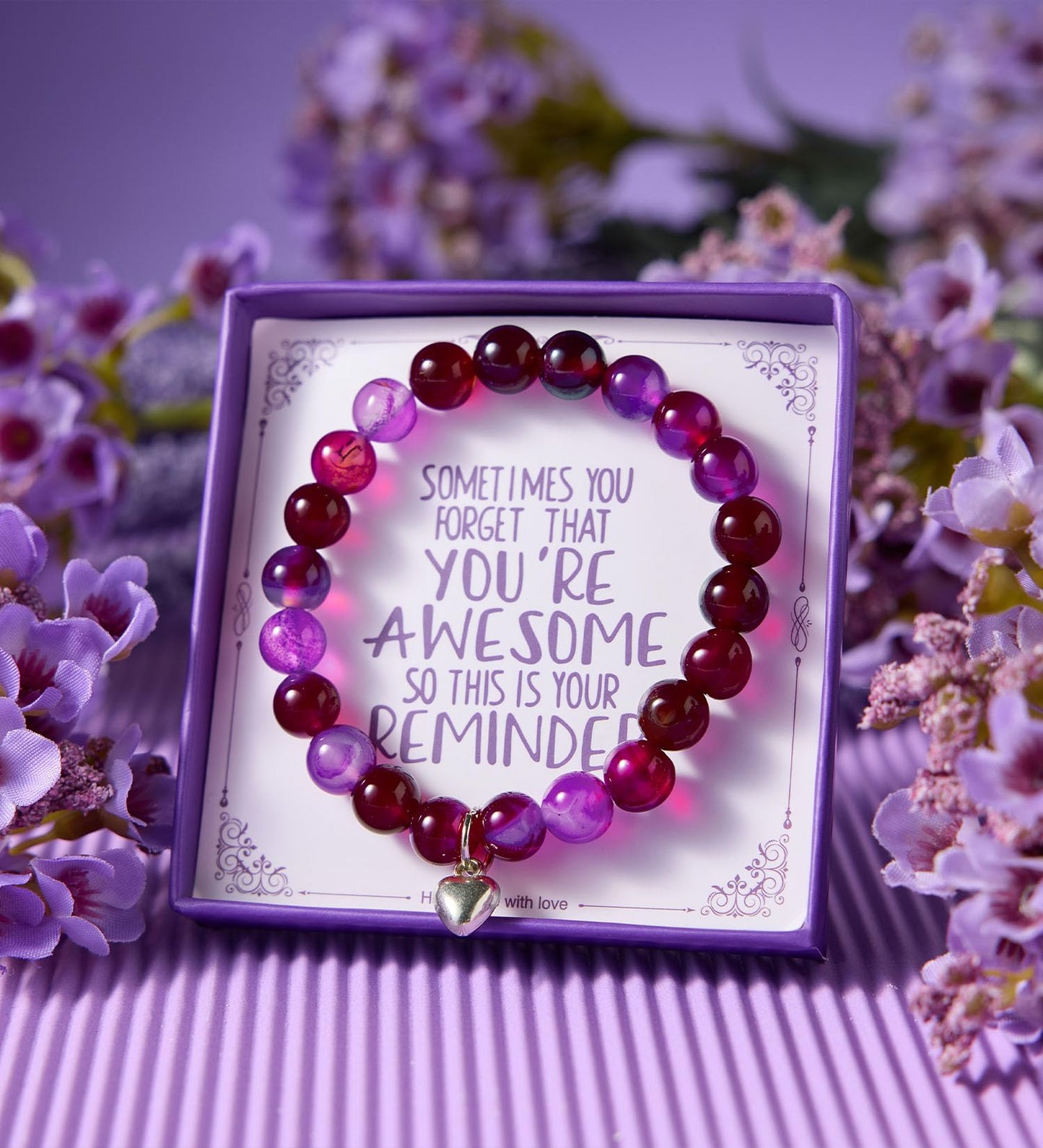 CITTA Gifts for Women Mom Wife Her, Unique Birthday Mother's Day Thank You Gift for Women, Best Friend, Lavender Spa Bath Gift Basket Set for Her, Self Care Get Well Retirement Appreciation Gifts