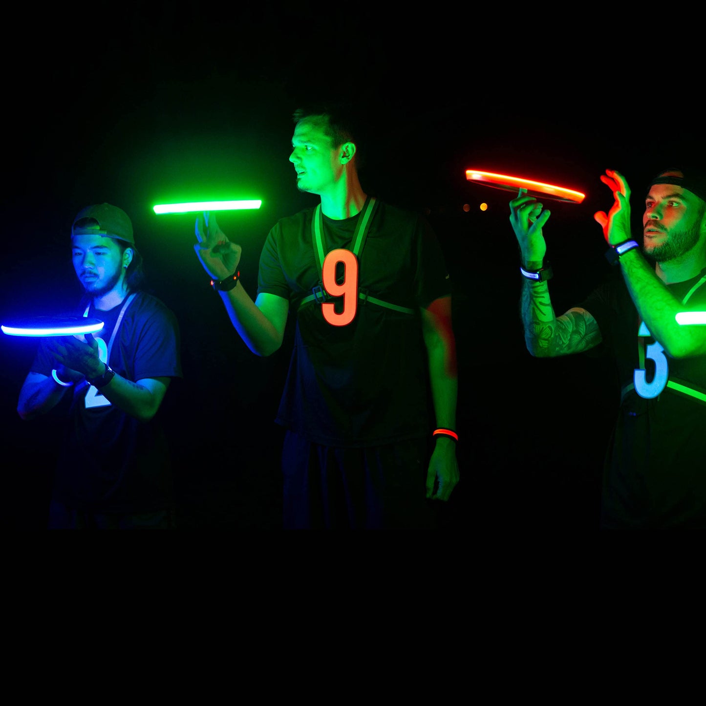 TOSY Flying Disc - 16 Million Color RGB or 36 LEDs, Extremely Bright, Smart Modes, Auto Light Up, Rechargeable, Easter, Birthday & Camping Gift for Men/Boys/Girls/Teens/Kids, 175g