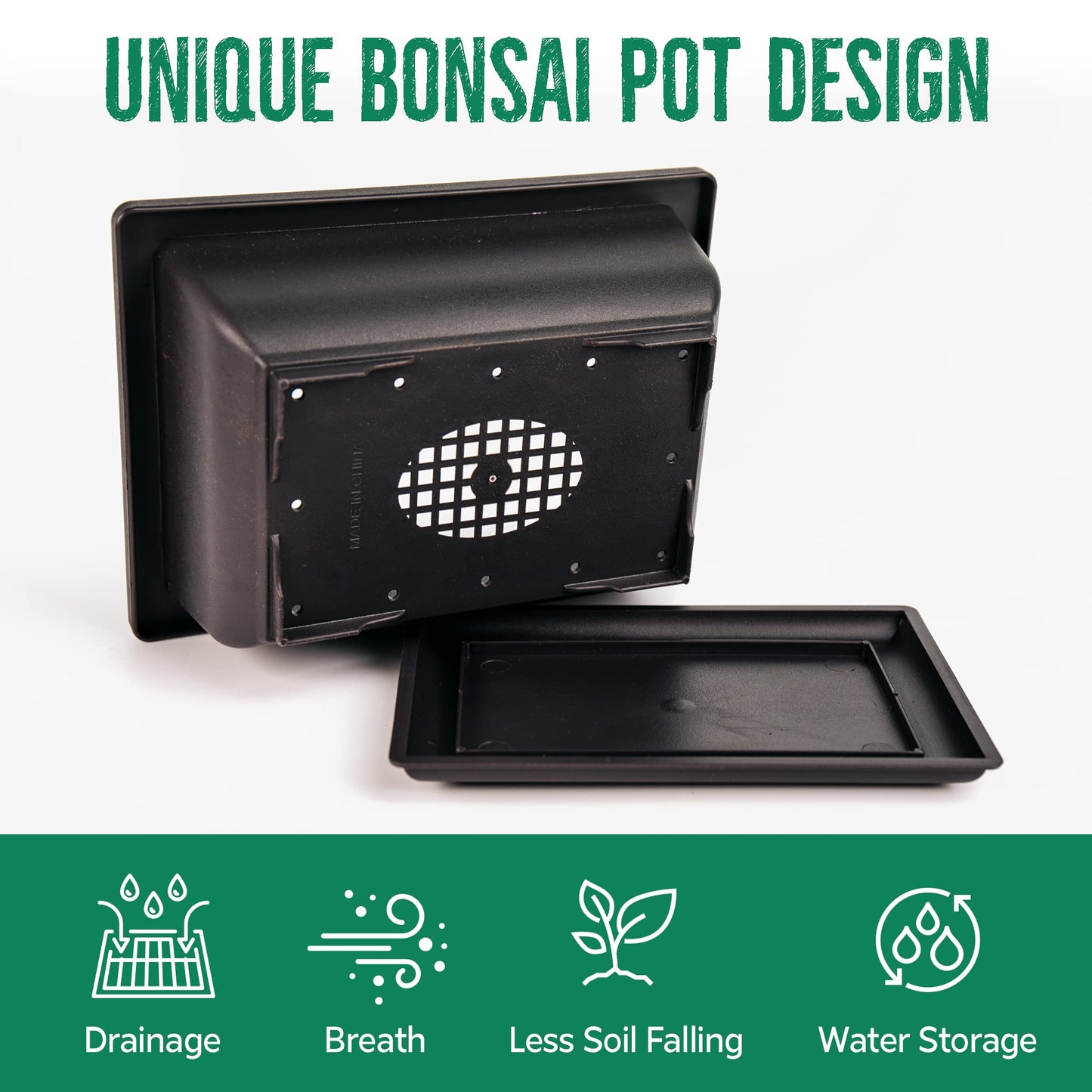 REALPETALED Bonsai Starter Kit – Japanese Bonsai Tree Kit 7 Seeds Pots – Complete Grow Your Own – Plant Lover Gifts Home Gifts for Men and Women