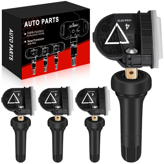 AOTPAT Pre-Programmed 433MHz TPMS Sensor Fit for:-Chevy Silverado 1500 2019-2022, Malibu 2016-2022, Impala 2017-2018 for:-GMC Acadia 2016-2022 for:-Cadillac CT6 2016-2020, OE# 13598773 (4 Pcs)