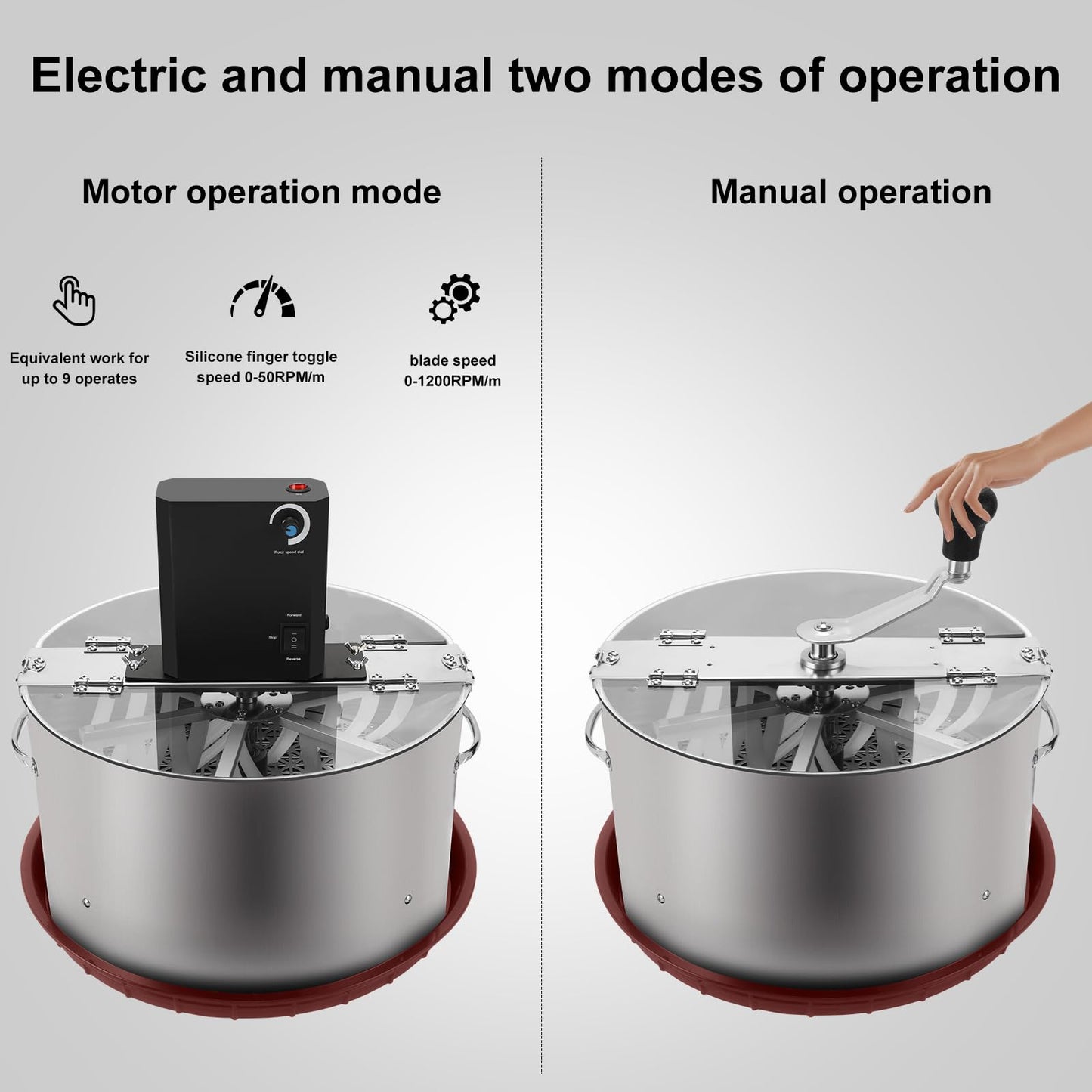 MELONFARM 16 Inch Pot-Style Electric Bud Leaf Trimmer Machine, Hydroponic Dry/Wet Trimming Reaper Bowl with Sharp Stainless Steel Blade, Automatic Spin Cutting, for Plant Bud and Flower