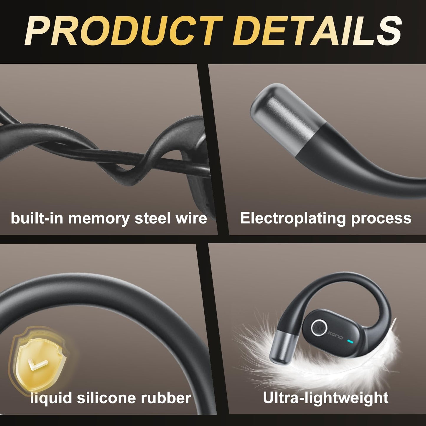 AI Translation Earbuds Real Time,164 Language Translator EarBuds with LED,Bluetooth 5.4 Translation Headphones, Audifonos Traductores de Inglés Español,70H Translating Device for Business Travel Study