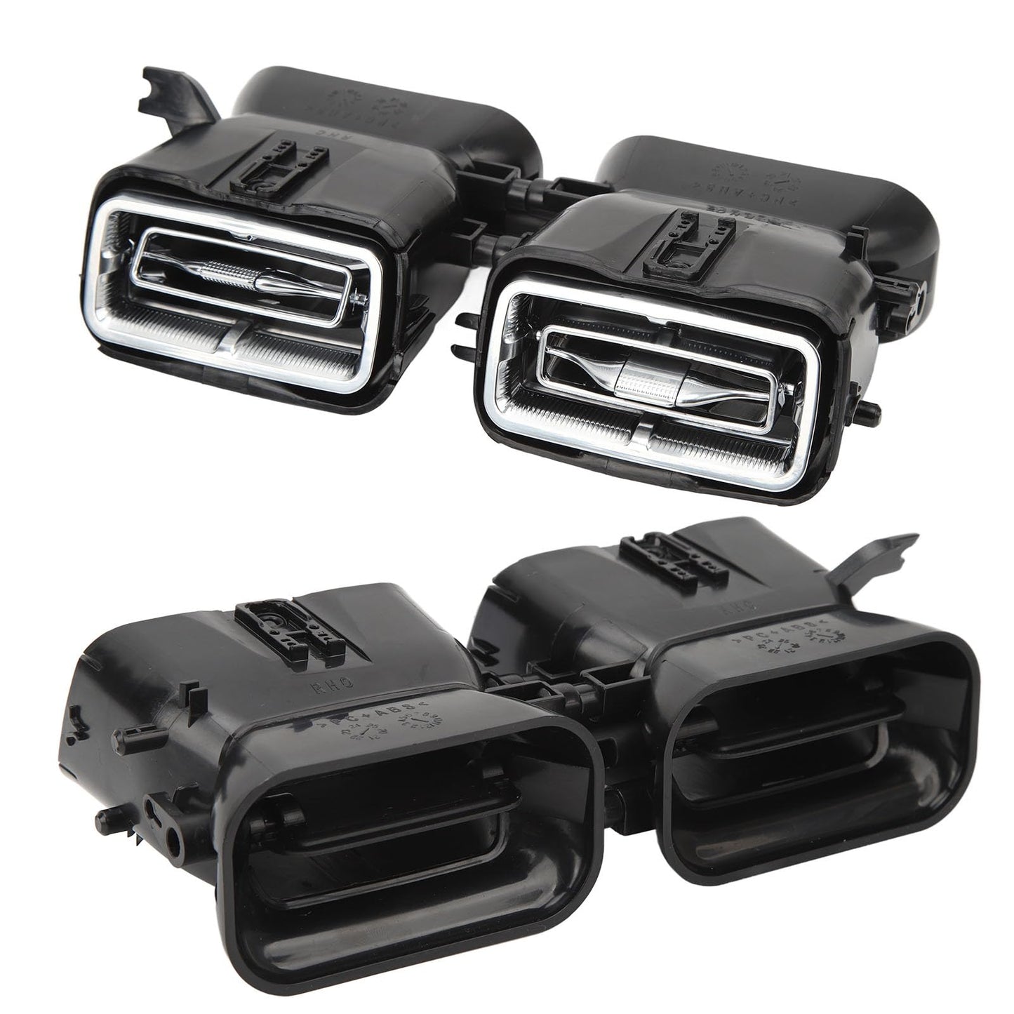 Air Vent Ambient Light, 4 Pcs 64 Color Front LED Turbine Air Vent Ambient Light Kits for GLE GLS‑Class W167 X167 2020 and Up