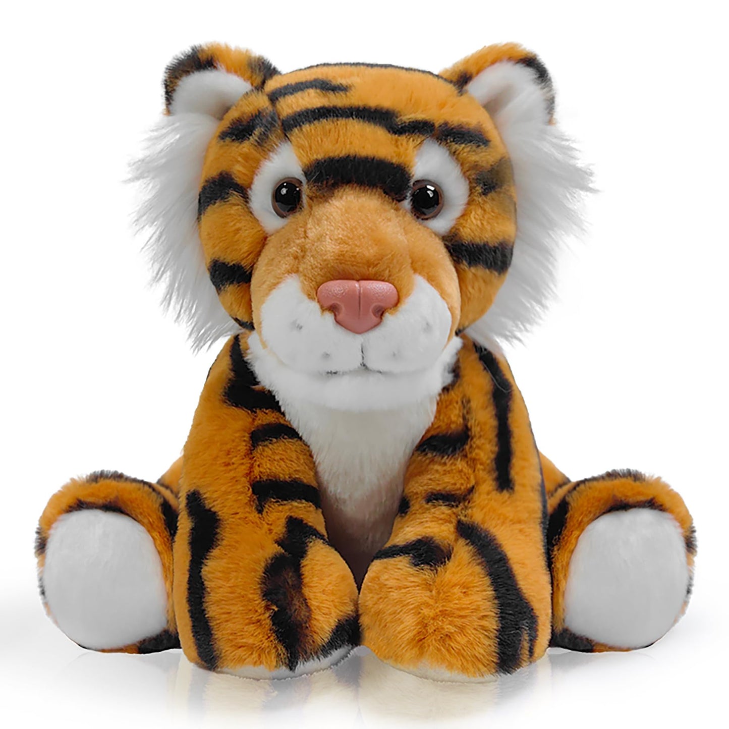 Hideekoog Tiger Stuffed Animal Toys, 8.5 Inch Soft and Cuddly Tiger Plush Animals Toy, Cute and Realistic Animals Gifts for Boys and Girls Toy for Toddlers 1-3
