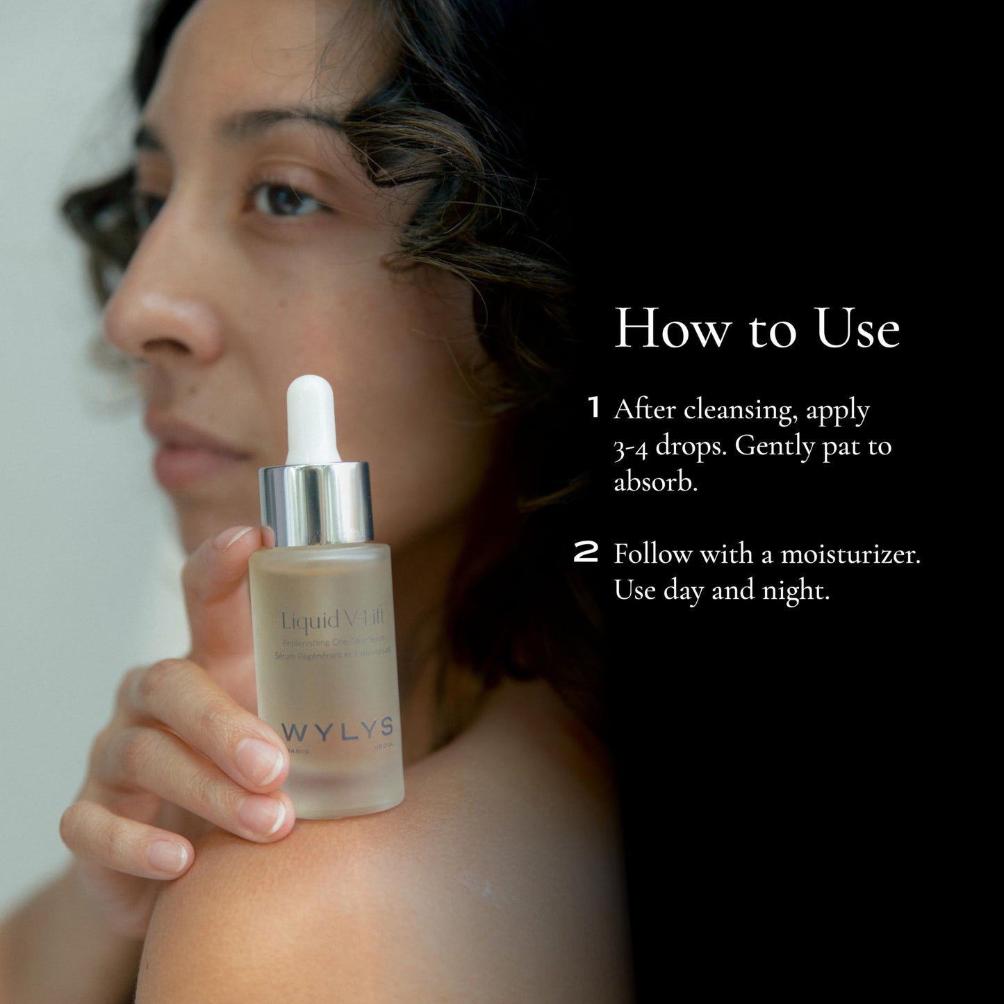 Liquid V-Lift – Peptide Face Serum for Aging Skin | Lifts, Firms & Brightens with Collagen & AFA-GS Alga | Reduces Wrinkles & Fine Lines | Lightweight Anti-Aging Formula for Radiance – 30ml