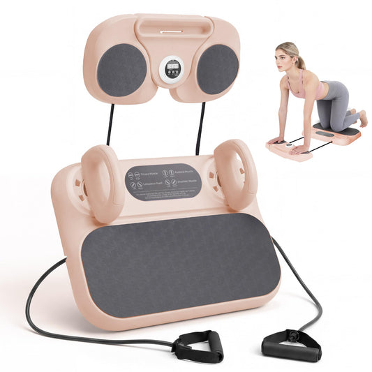 YSVORTOT Pilates Board, 6-in-1 Pilates Reformer for Full Body & Core Workout, Portable Gym Equipment for Strength, Sculpting and Flexibility Training, Ideal for Women and Fitness Enthusiasts at Home