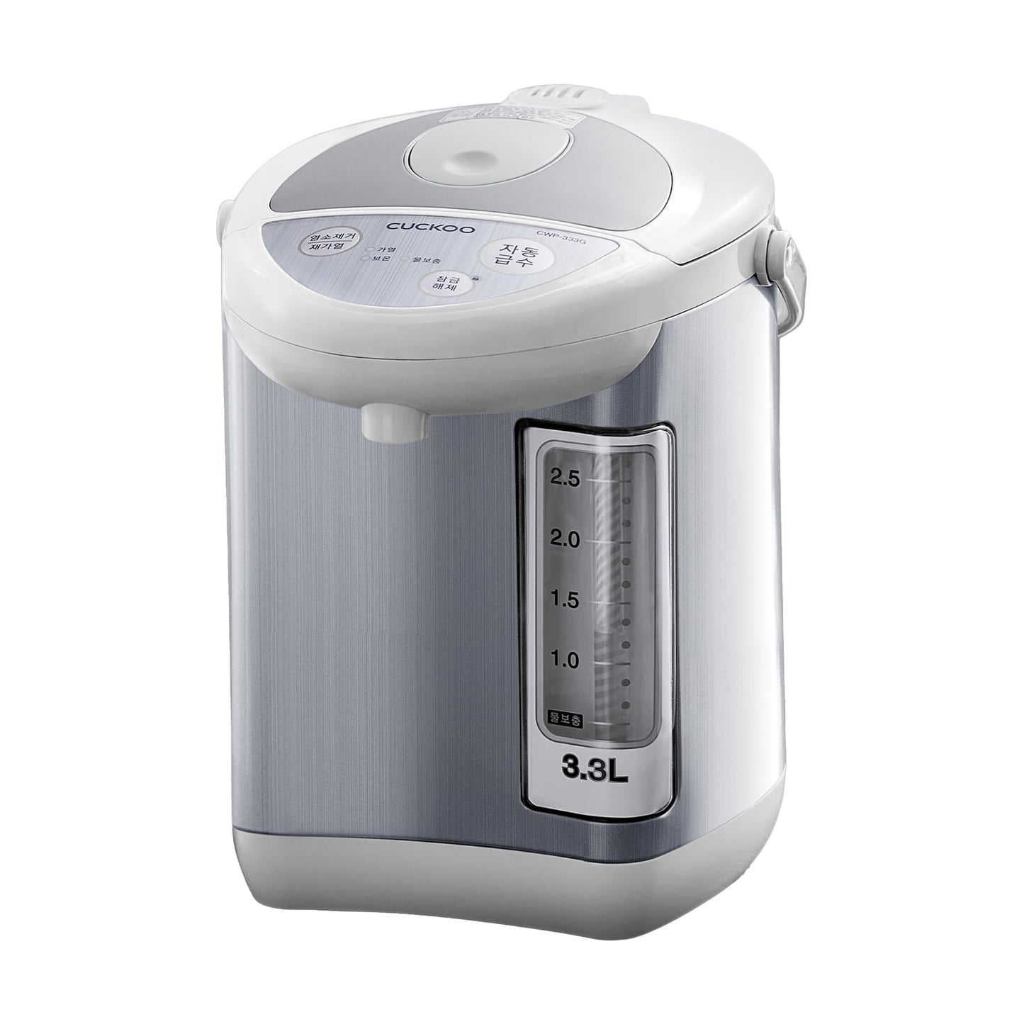 CUCKOO Electric Hot Water Urn Pot Dispenser 3.3L (111 Oz), Safety Lock, Rotating Base, Instant Auto Boiler and Warmer, for Tea & Coffee