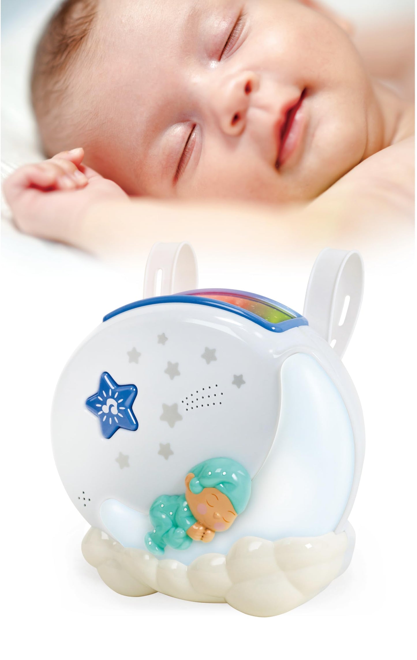 Play Lullaby Dream Light - Blue | Night Light for Kids Room with Sound Machine | Portable Sound Sleeping Lamp for Baby and Toddler Boys & Girls