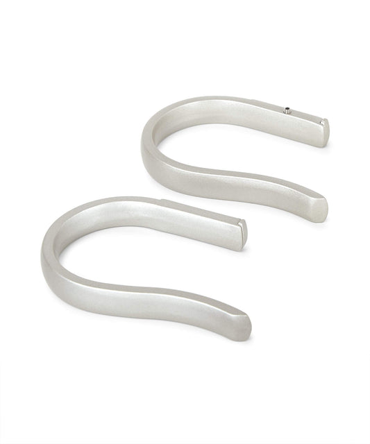 Umbra Curtain Holdback for Window Treatment Drapery Rod, Nickel