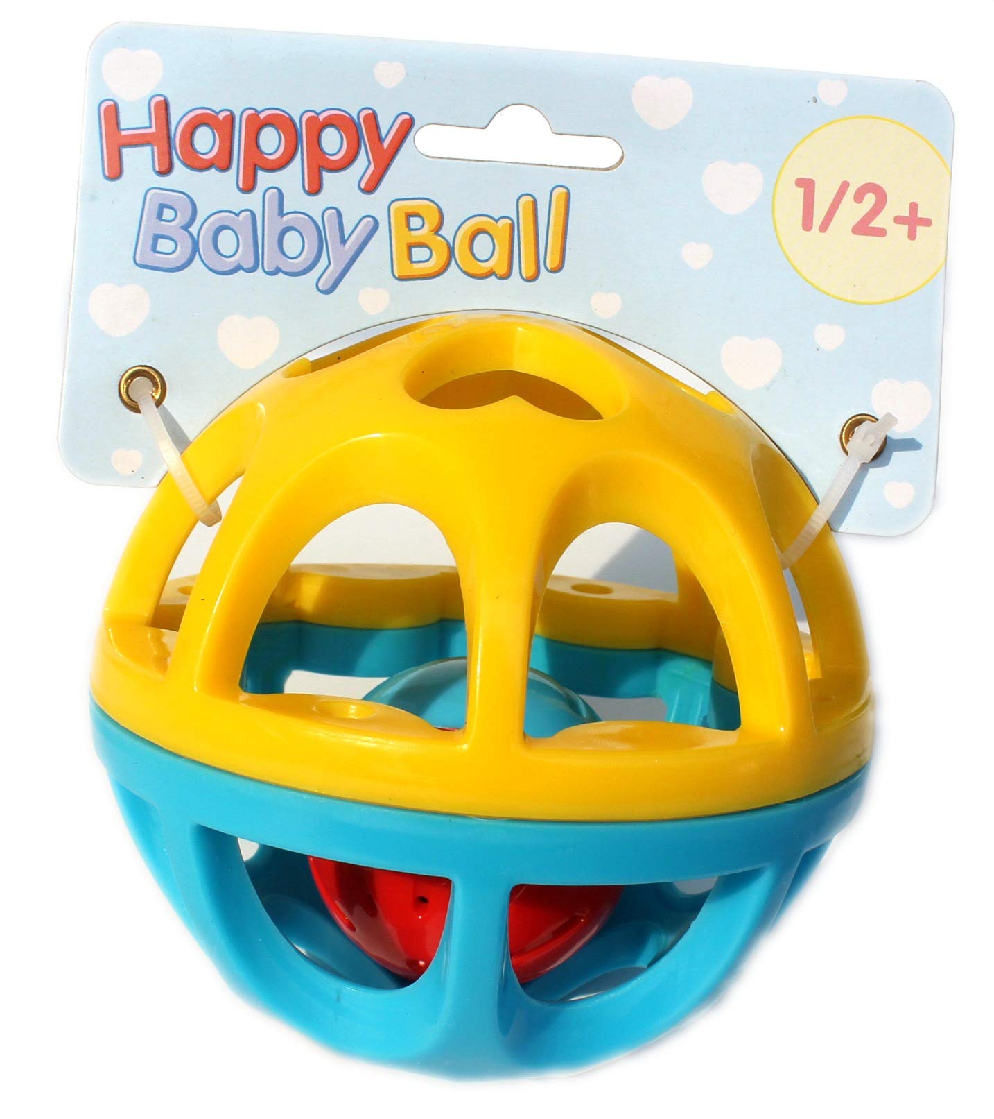 Baby Pop Up Toy with Music, Cause & Effect Pop-Up Animal Toys + Rattle Balls, Textured Easy-Grasp Sensory Balls, Interactive Montessori Learning Gifts for Babies 3-12 Months, 1 Year Old Boys & Girls