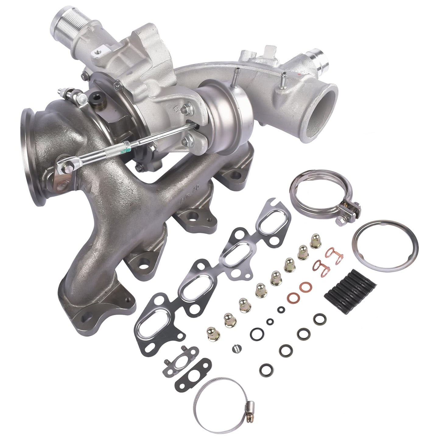 TEKKOAUTO 667-203 55565353 Turbo Charger Turbocharger Kit Compatible with 2011-2018 Chevy Cruze Sonic Trax Buick Encore 1.4L Engines 55565355