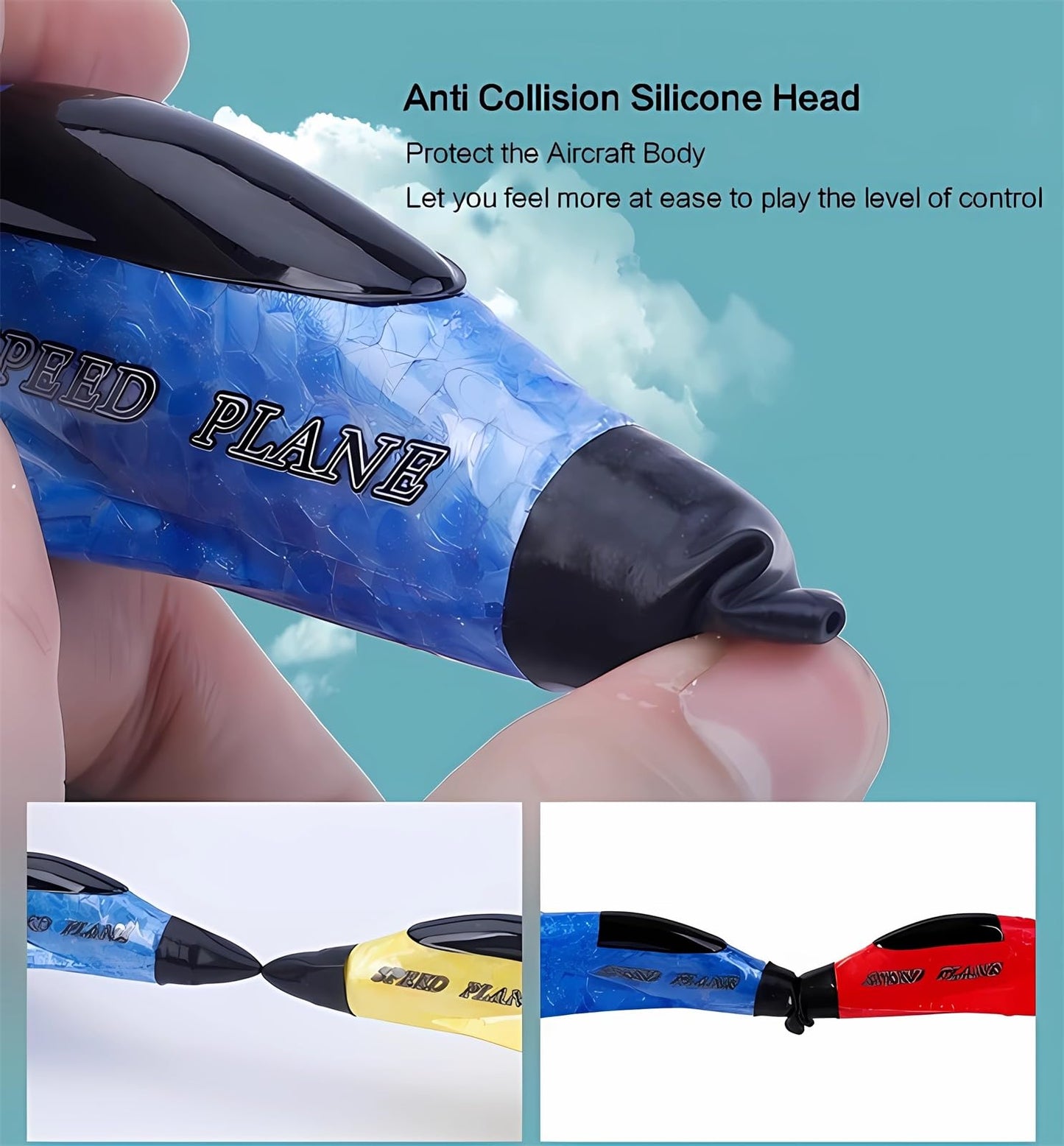2023 New Remote Control Wireless Airplane Toy With Lights, USB Rechargeable SU-35 RC Remote Control Plane Glider, Outdoor Drop-Resistant Foam RC Air Planes Fighter Jet For Adults Aircraft Enthusiasts