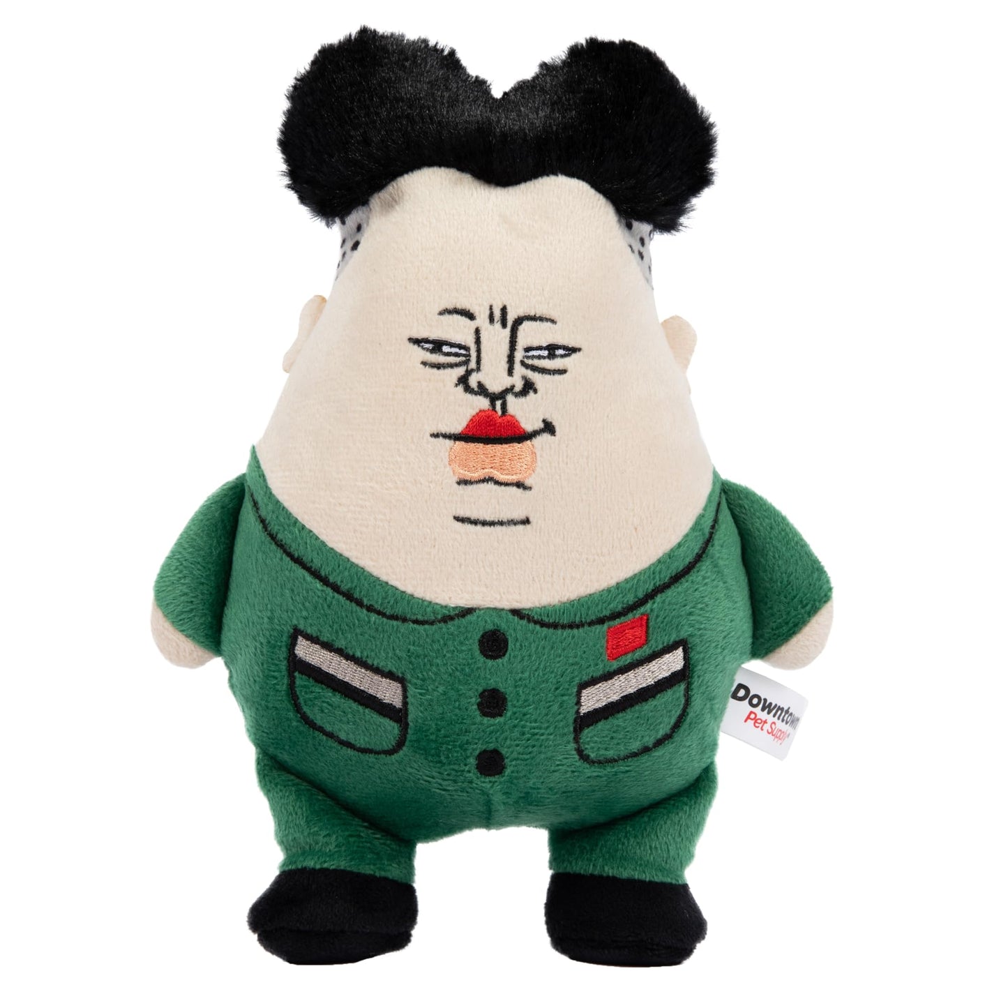 Downtown Pet Supply Supreme Leasher Political Dog Toy - Novelty Political Parody, Dog Chew Toy with Squeaker - Plush Design with Double Stitching