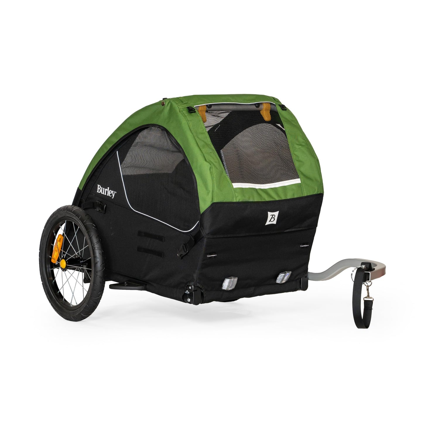 Burley Tail Wagon | Lightweight Dog Bike Trailer with Mesh Windows, Removable Floor & Low-Clearance Entry