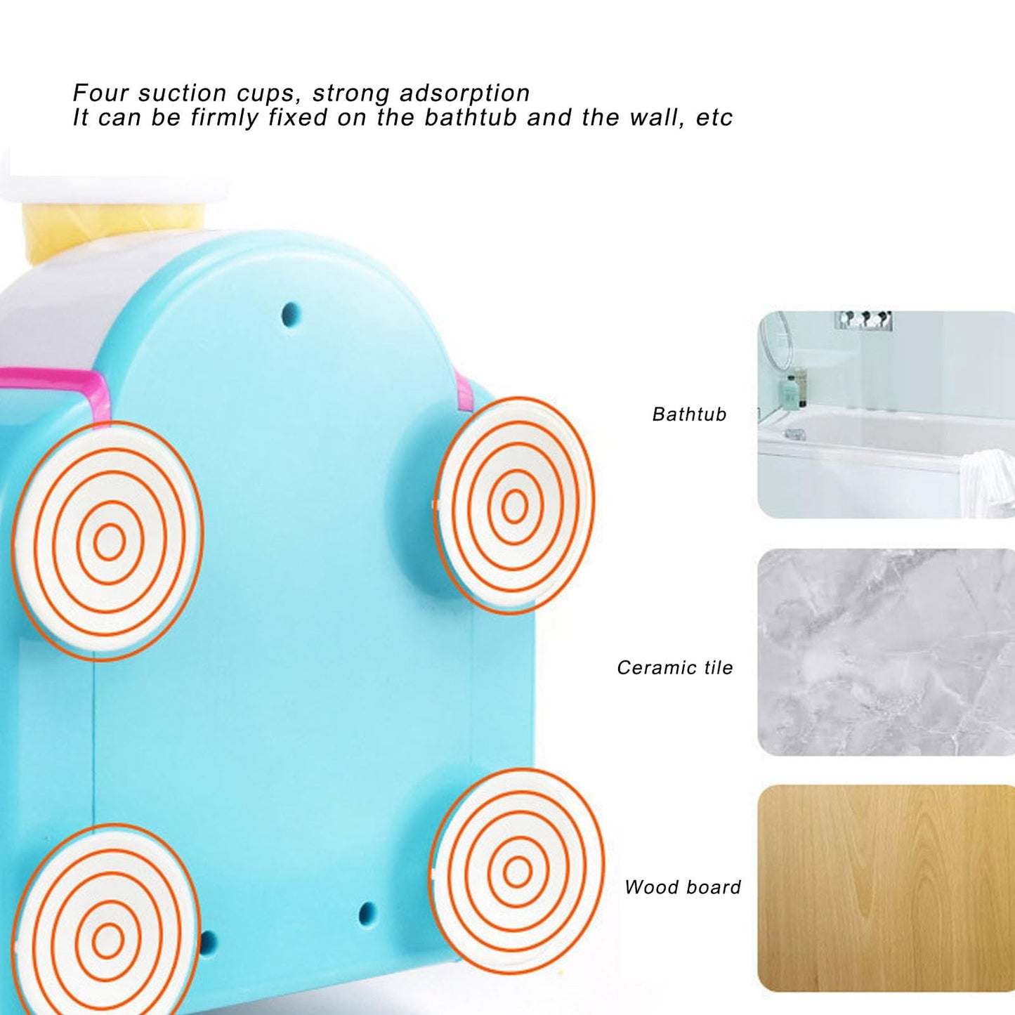 GOWENIC Bubble Ice Cream Maker Bath Toy for Toddlers Boys Girls, Stimulates Imagination, Stable Installation, Choice, Plastic