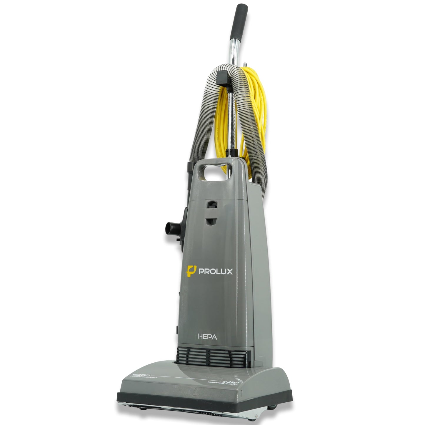 Prolux 6000 Commercial Upright Vacuum with On Board Tools, Bagged Vacuum Cleaner, Commercial Vacuum, Carpet, Floor, HEPA Filter, Steel Brushroll, 107 CFM Suction Power