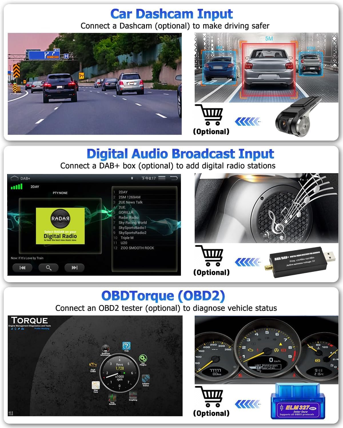 [4Core 64G] Android 15 Car Stereo for Subaru Forester Impreza WRX 2008-2012, Hikity 9 Inch Touchscreen Radio Wireless Carplay Android Auto Mirror Link GPS WiFi Bluetooth FM/RDS/EQ MIC Backup Camera
