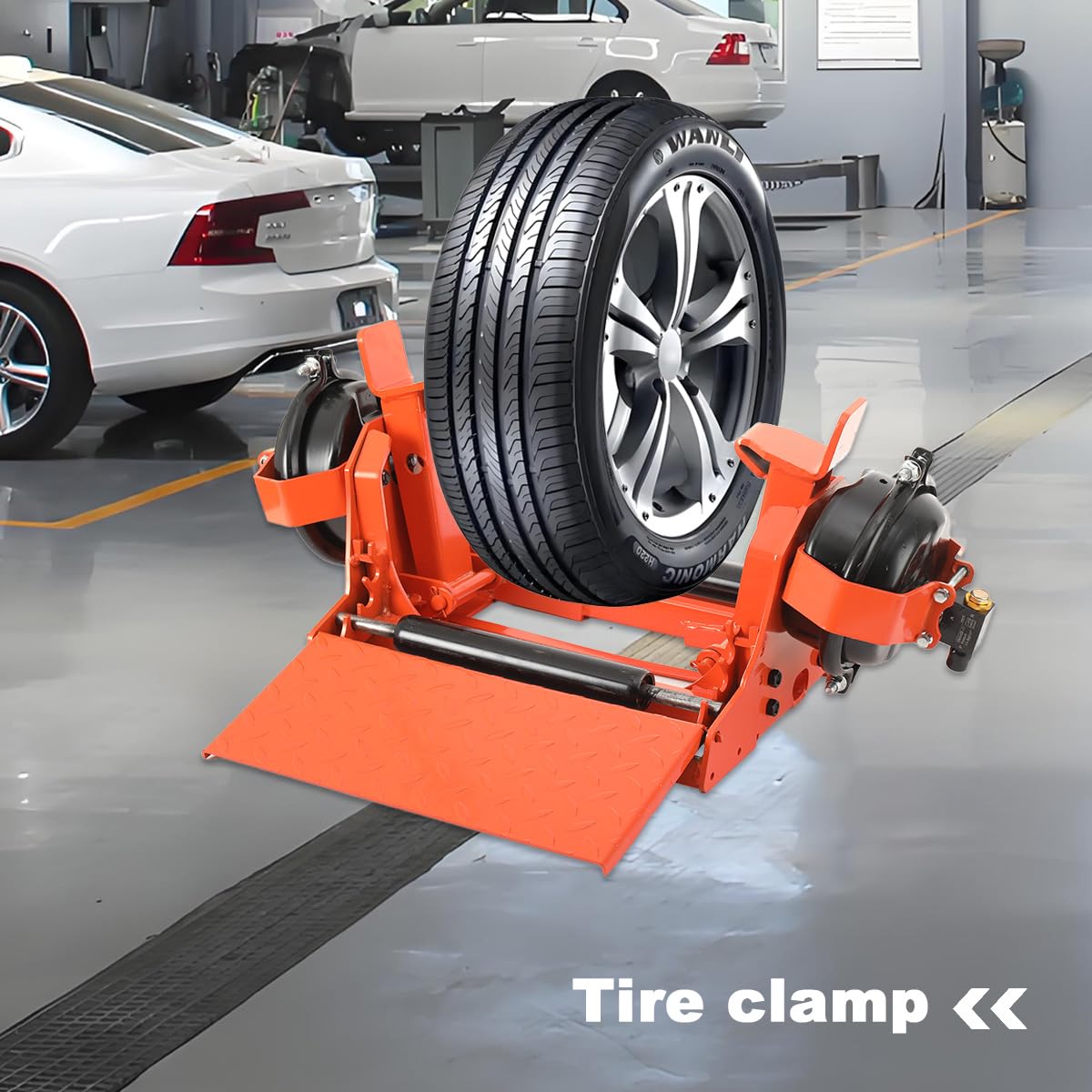 ECUTEE Heavy Duty Dismounting Tire Changer Manual Portable Semi Automatic Pneumatic Truck Tire Changer for Tire Size 10R22.5 11R22.5 12R22.5 13R22.5 295R22.5 315R22.5
