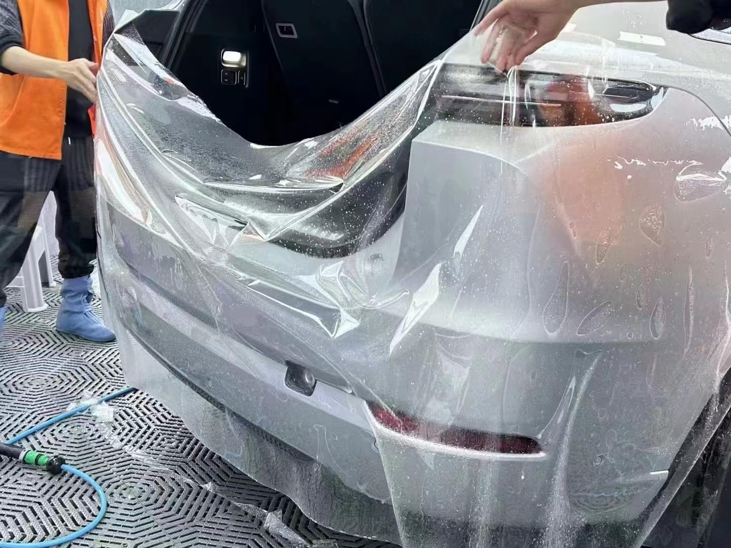 TPU PPF Car Paint Protection Film, (5 Feet x 16.6 Feet) Clear Premium Multi Car Roll,Self Healing Gloss Clear Polyurethane Film