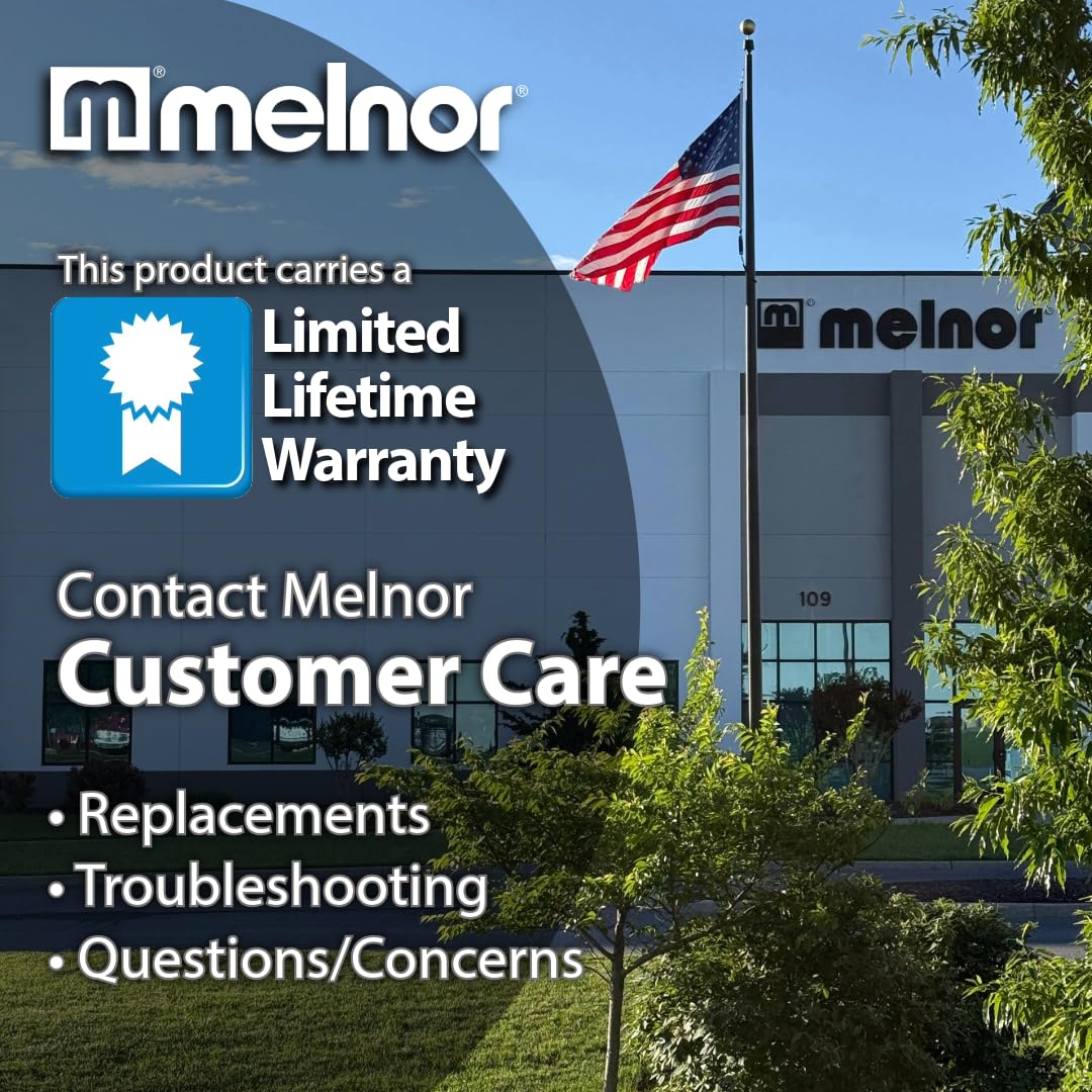 Melnor 65193AMZ Traveling Sprinkler with QuickConnects